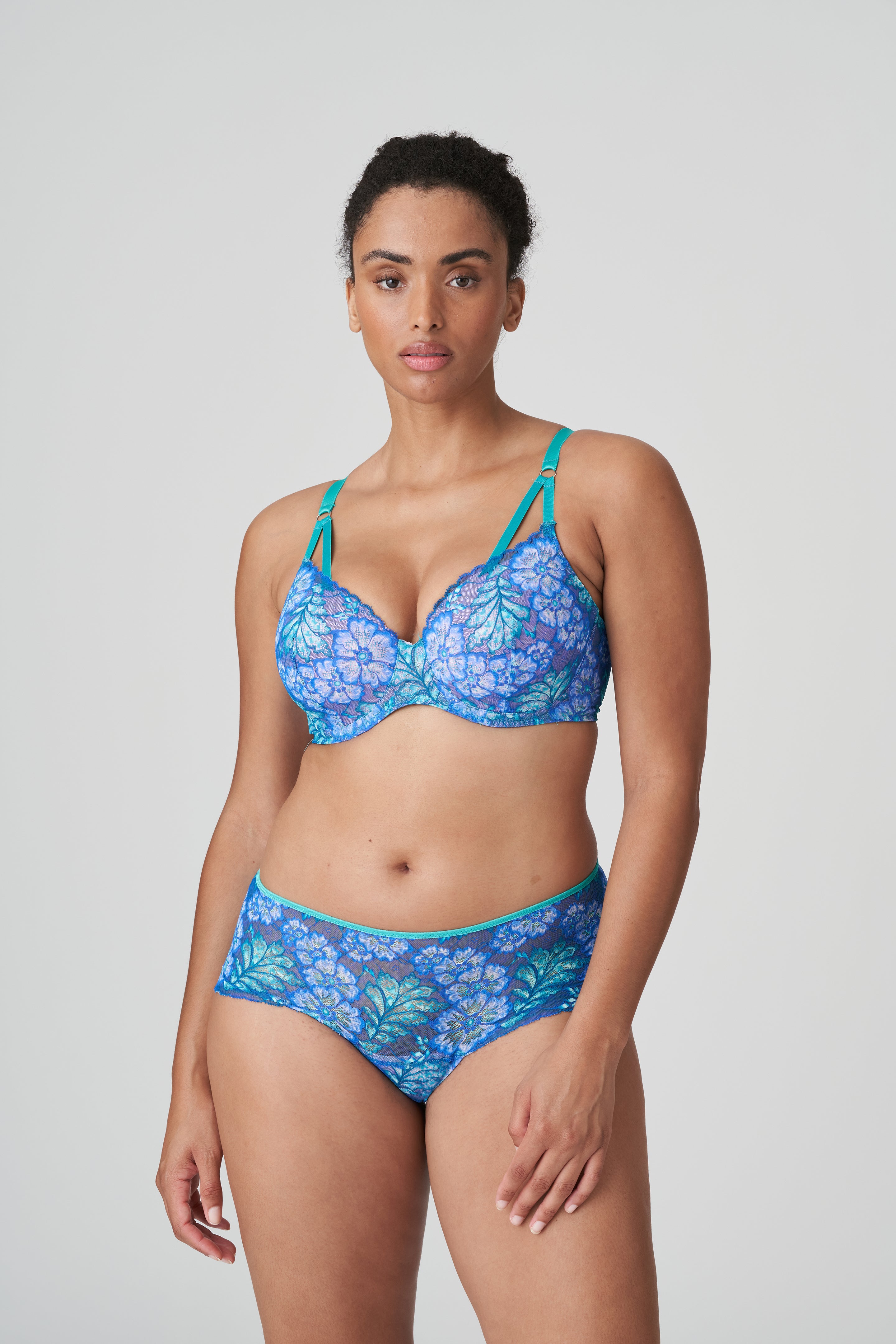 Primadonna Twist Morro Bay Padded Bra Heartshape (0242260) Mermaid Blue