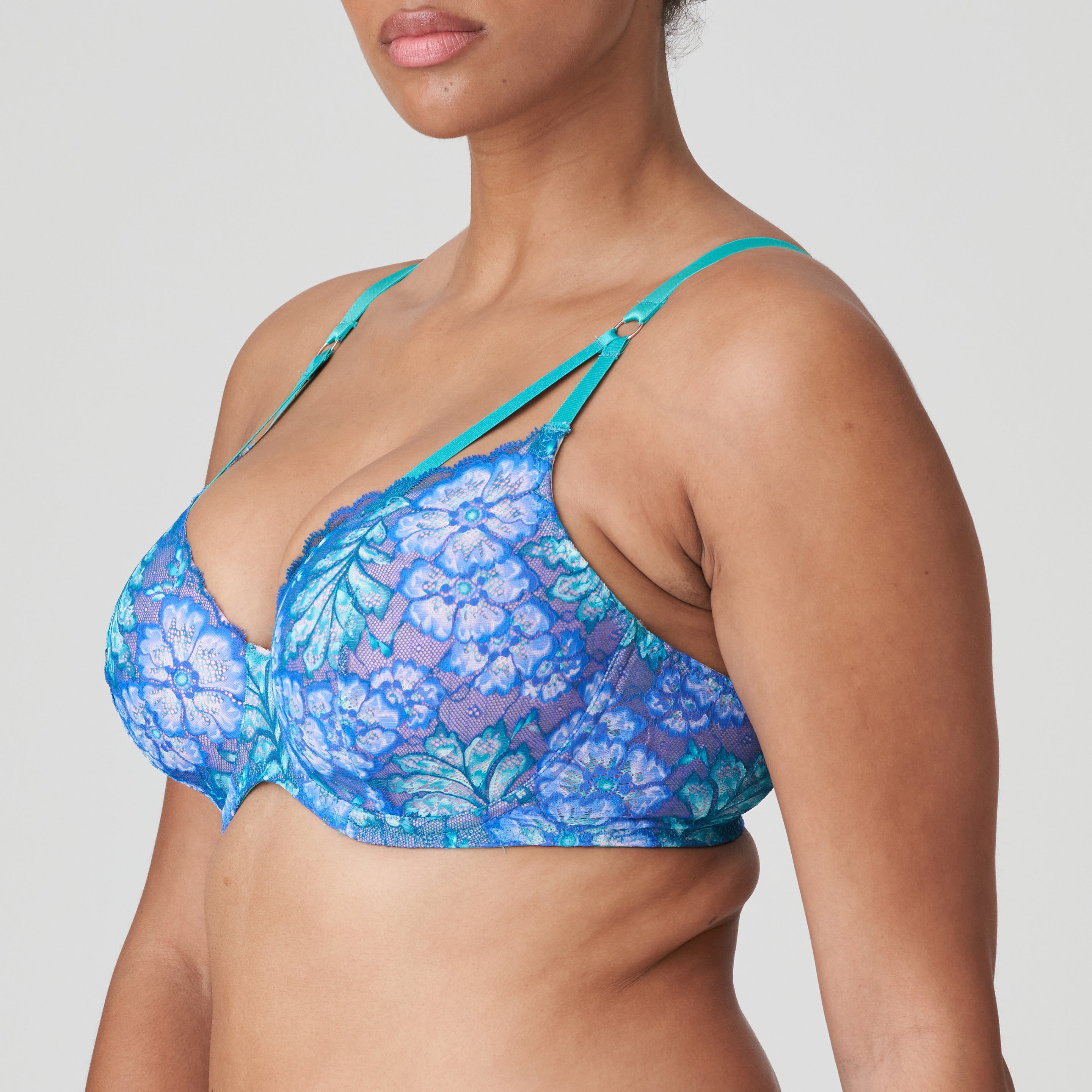 Primadonna Twist Morro Bay Padded Bra Heartshape (0242260) Mermaid Blue