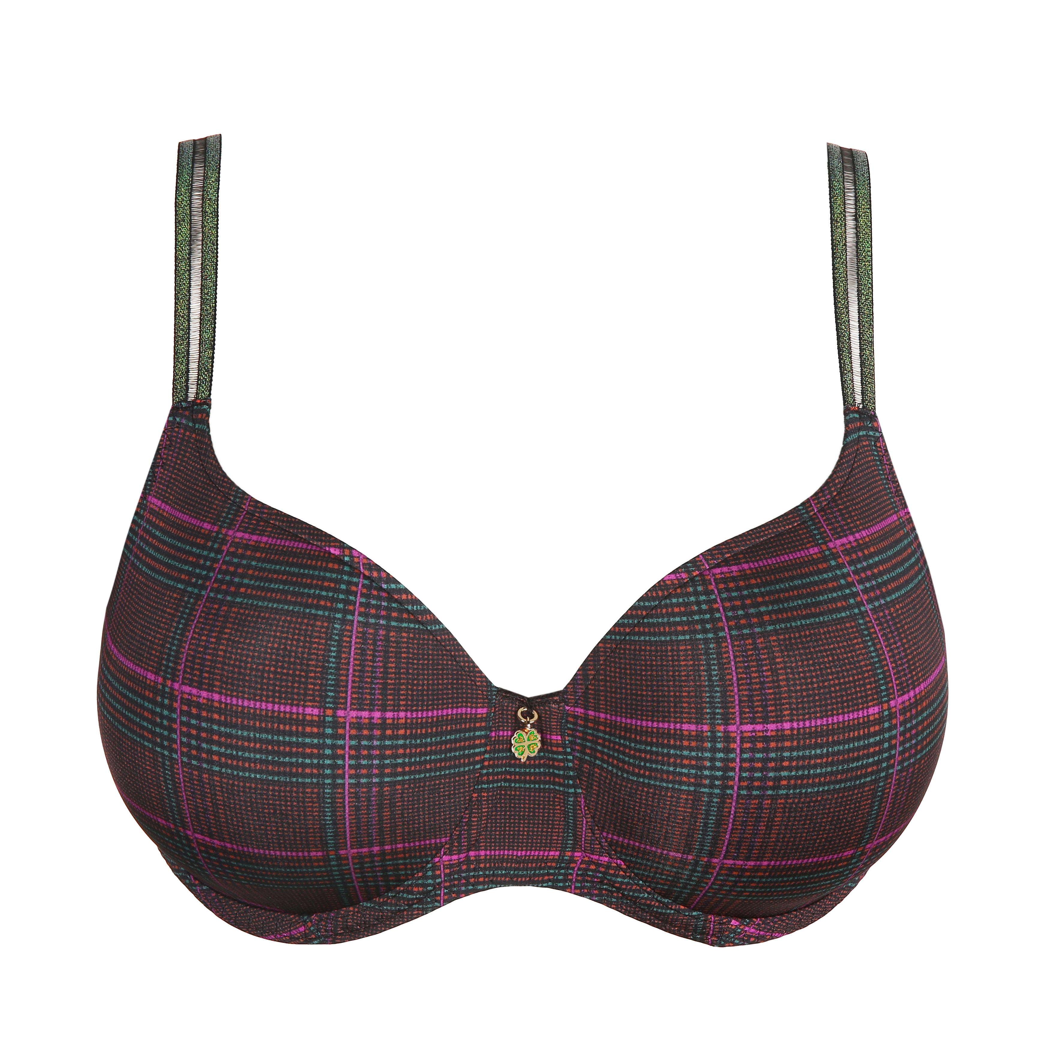 Primadonna Twist Princes Bay Padded Bra Heartshape (0242320) Italian Check