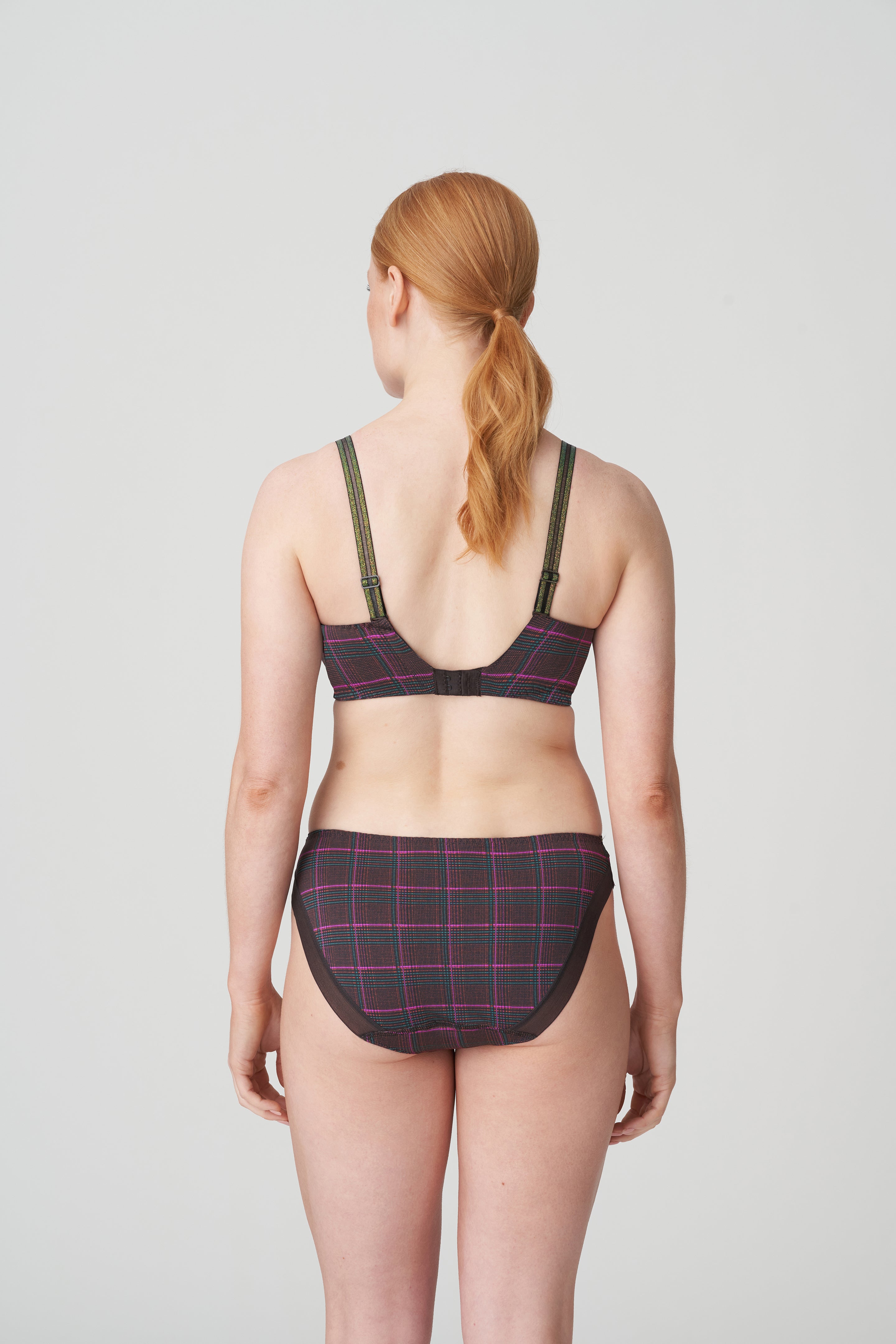 Primadonna Twist Princes Bay Padded Bra Heartshape (0242320) Italian Check