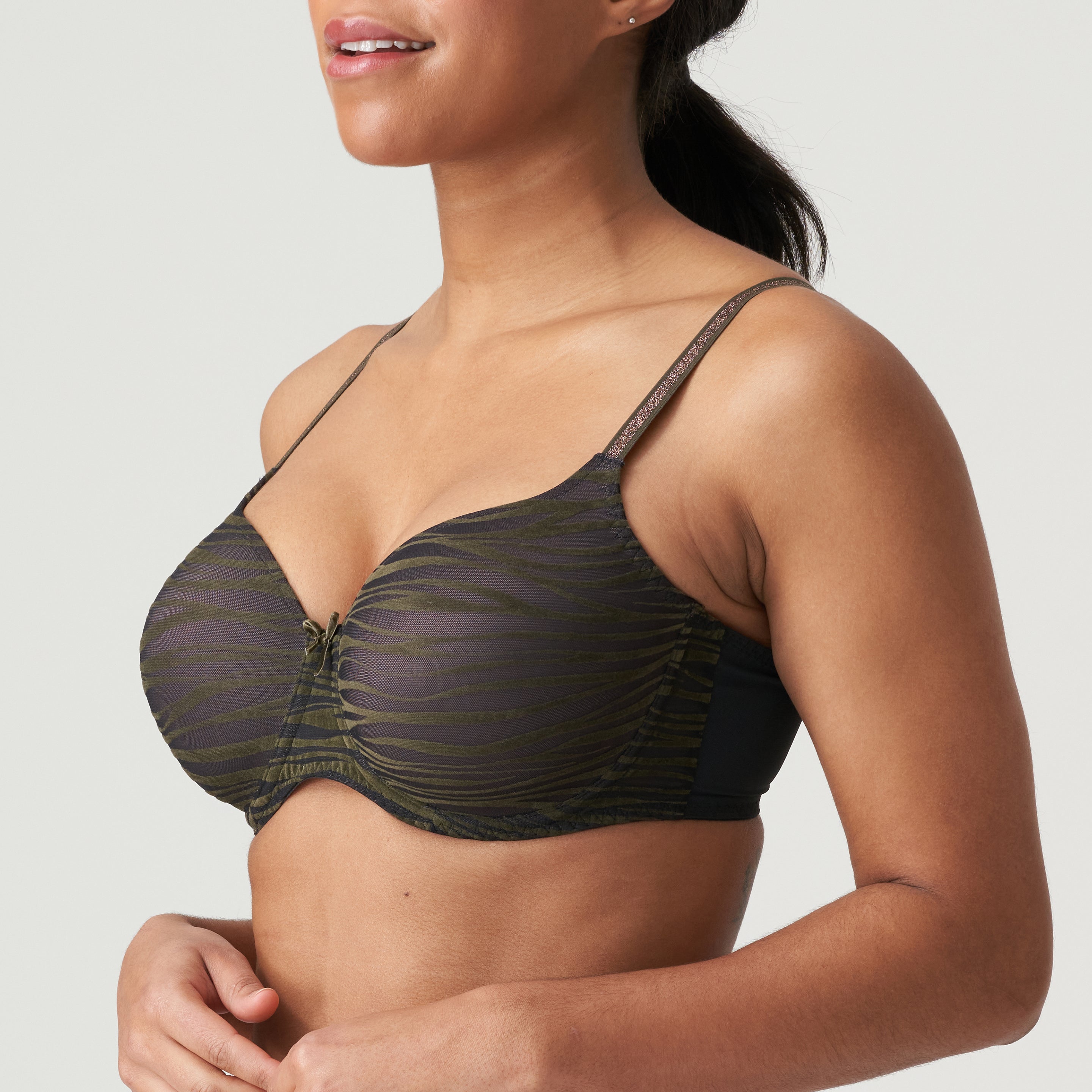 Primadonna Twist Verlet Padded Bra Heartshape (0242180) Dark Woods