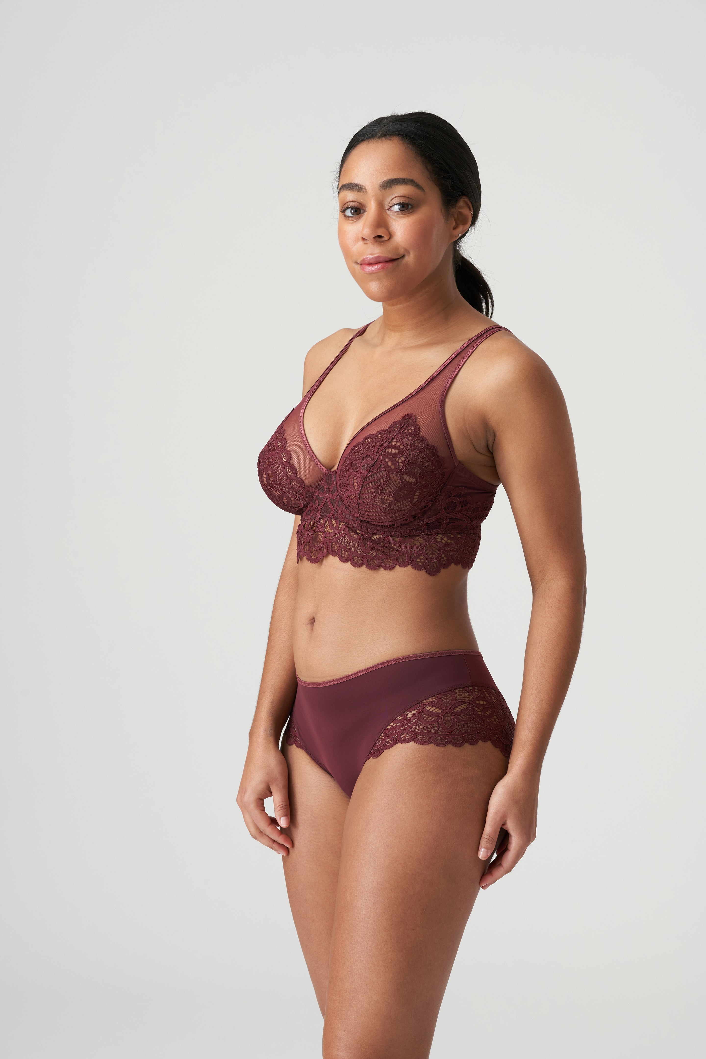 Primadonna Twist First Night Hotpants (0541882) Merlot