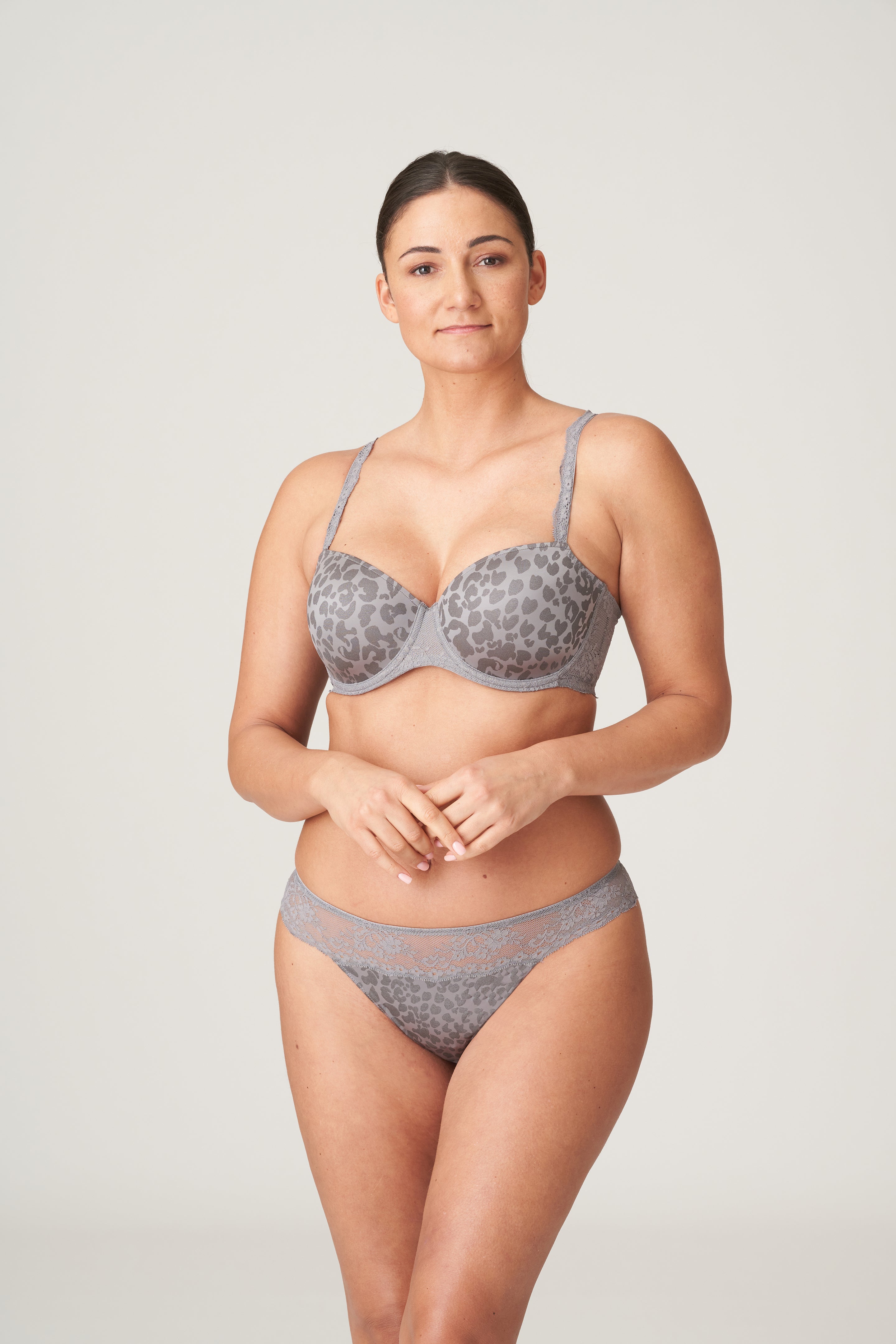 Primadonna Twist Cobble Hill Thong (0642290) Fifties Grey