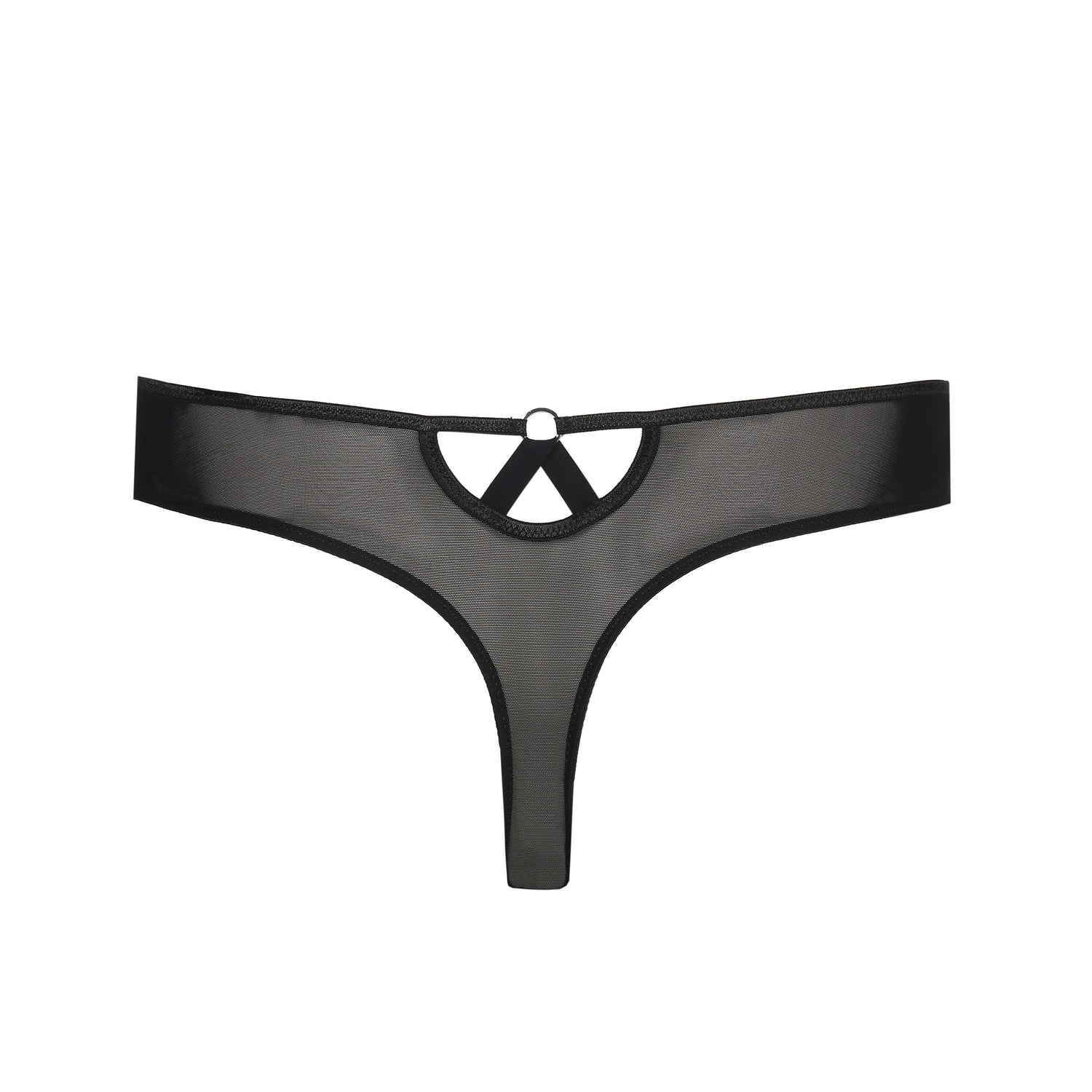 Primadonna Twist First Night Thong (0641880) Black