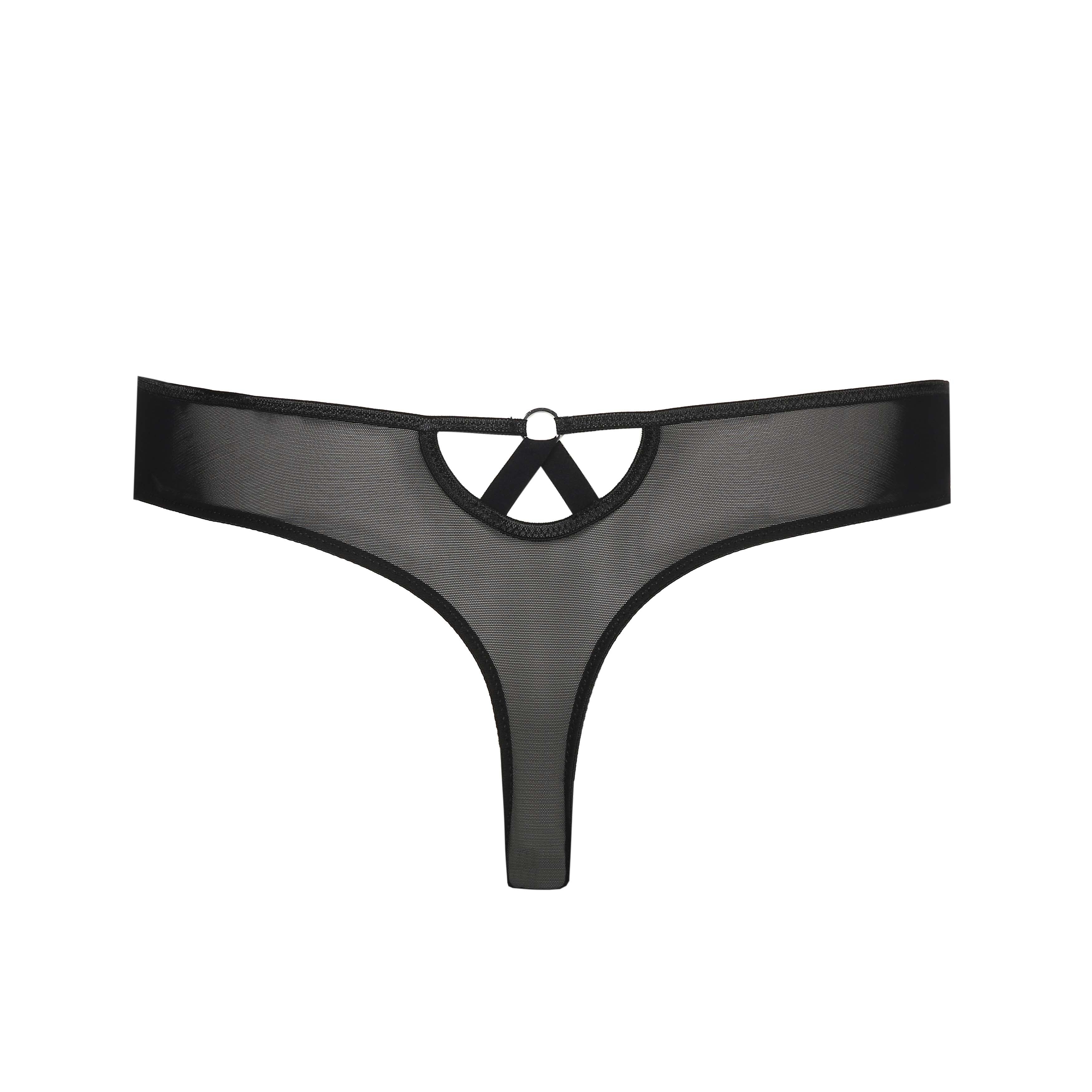 Primadonna Twist First Night Thong (0641880) Black