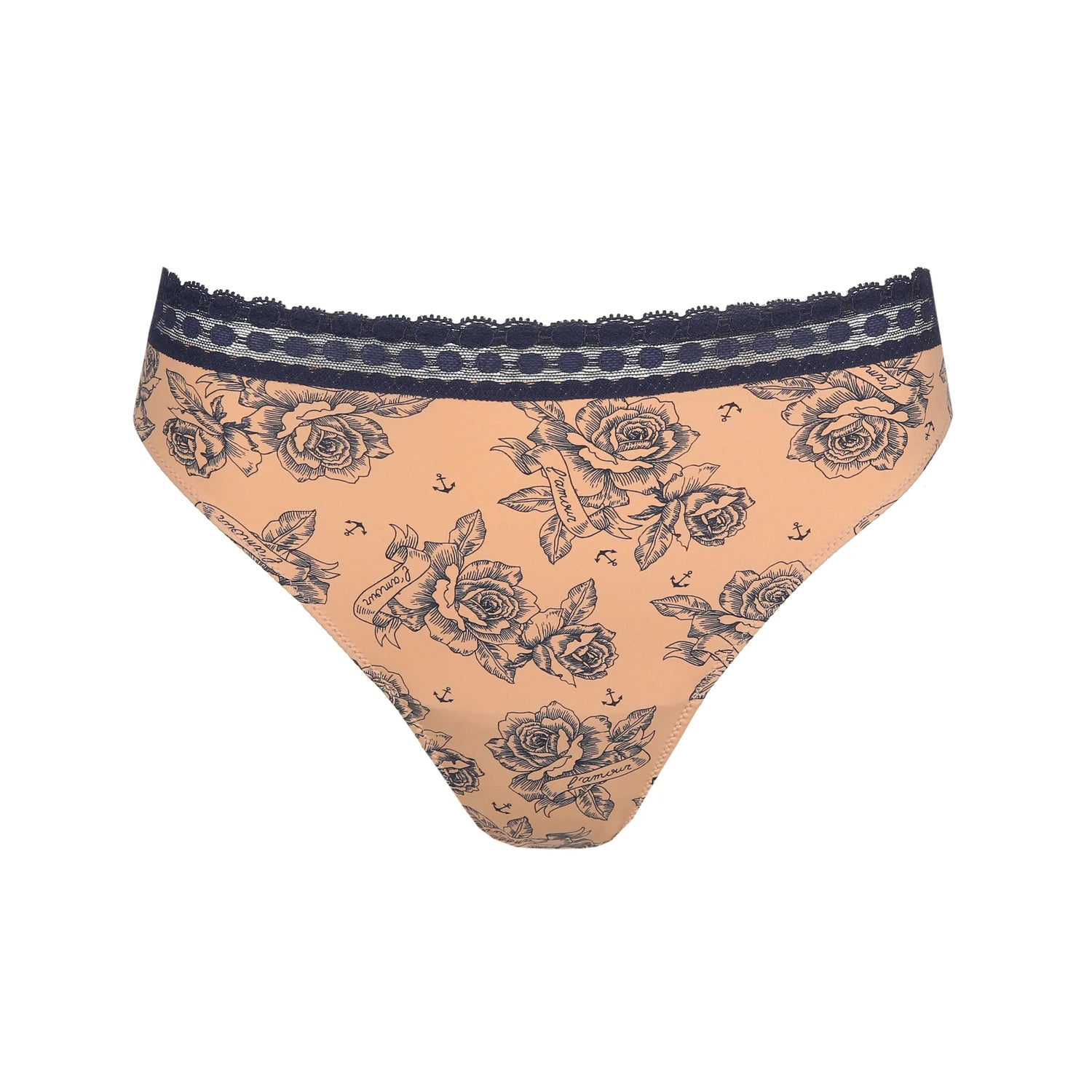 Primadonna Twist Matama Thong (0642190) Light Tan
