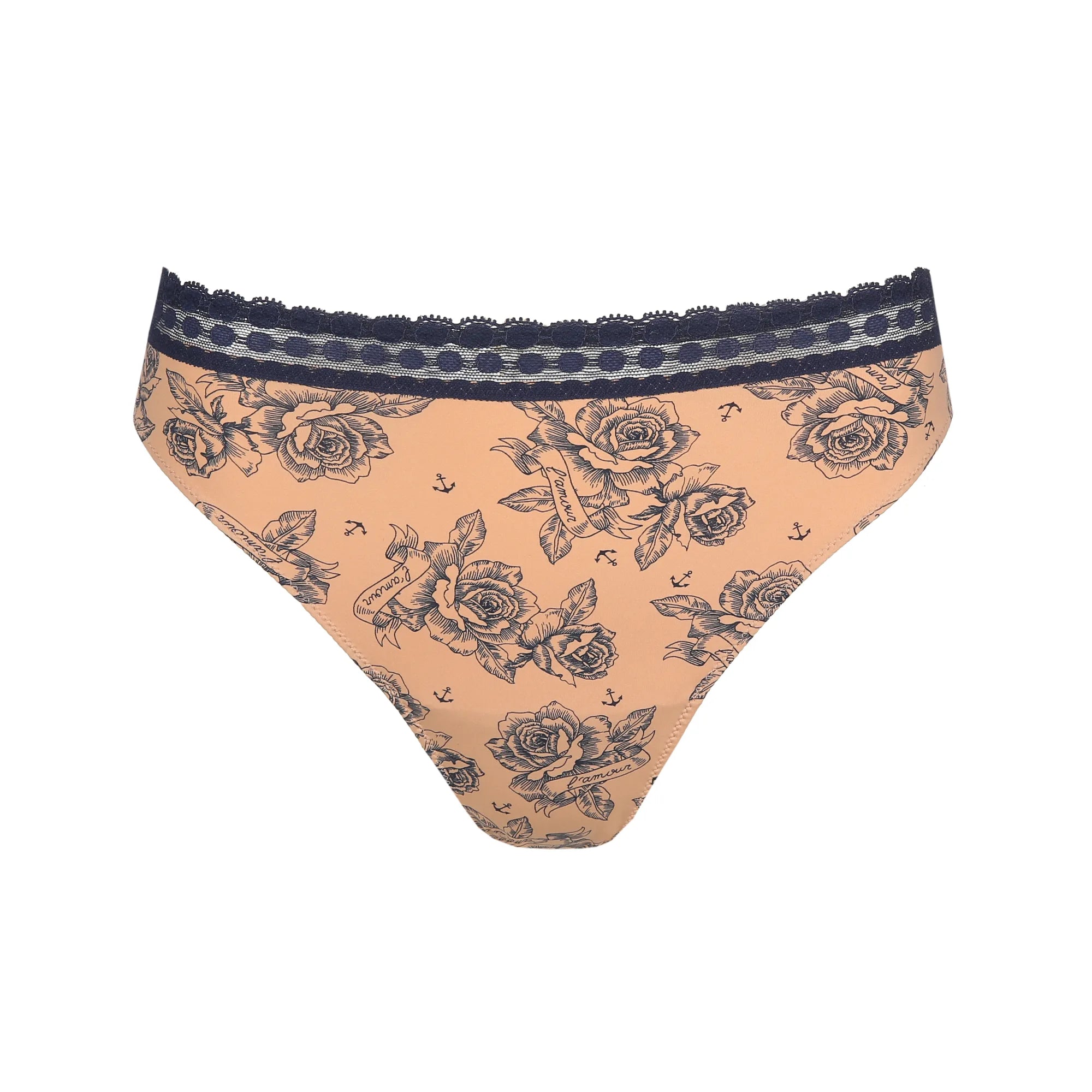 Primadonna Twist Matama Thong (0642190) Light Tan