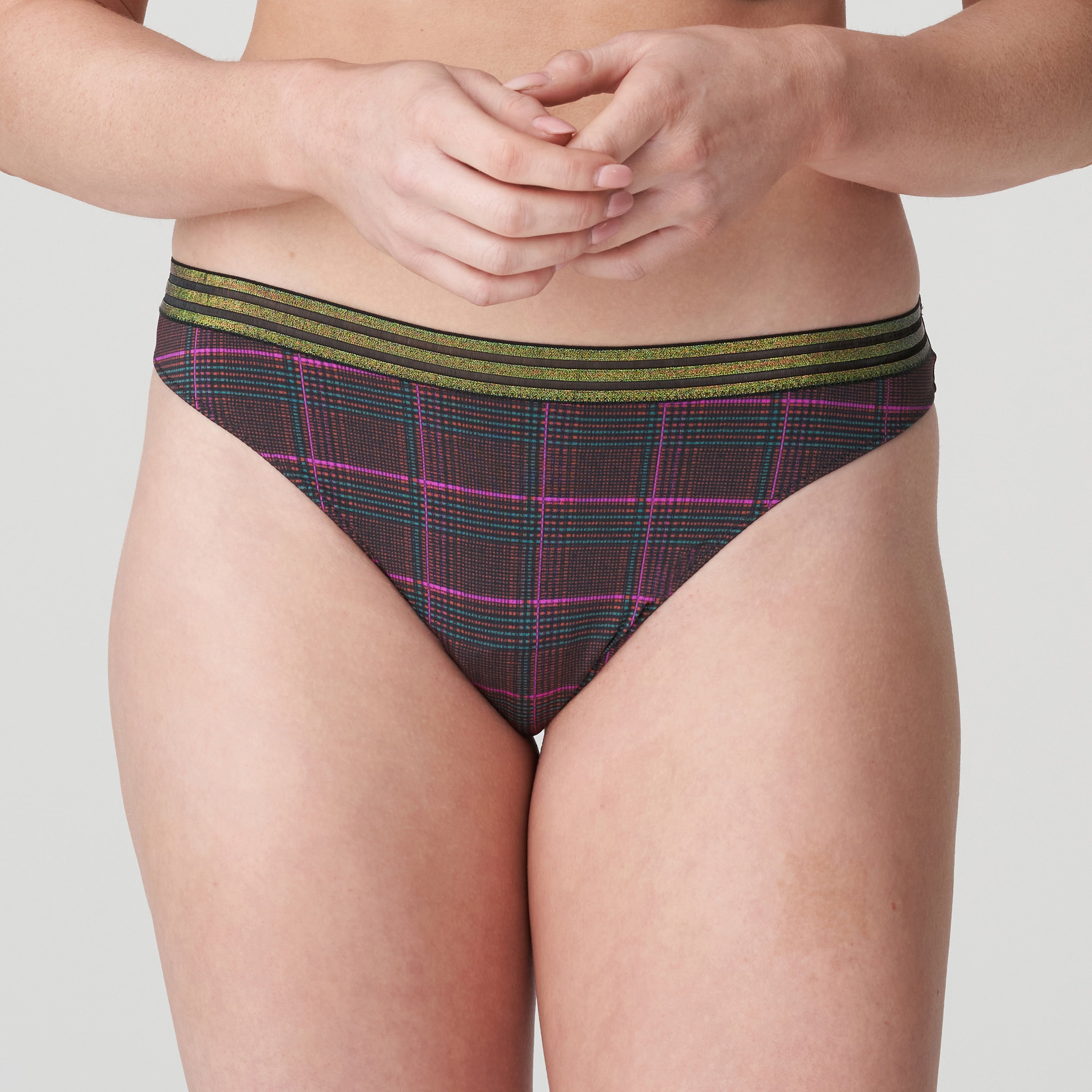 Стринги Primadonna Twist Princes Bay (0642320) в итальянскую клетку