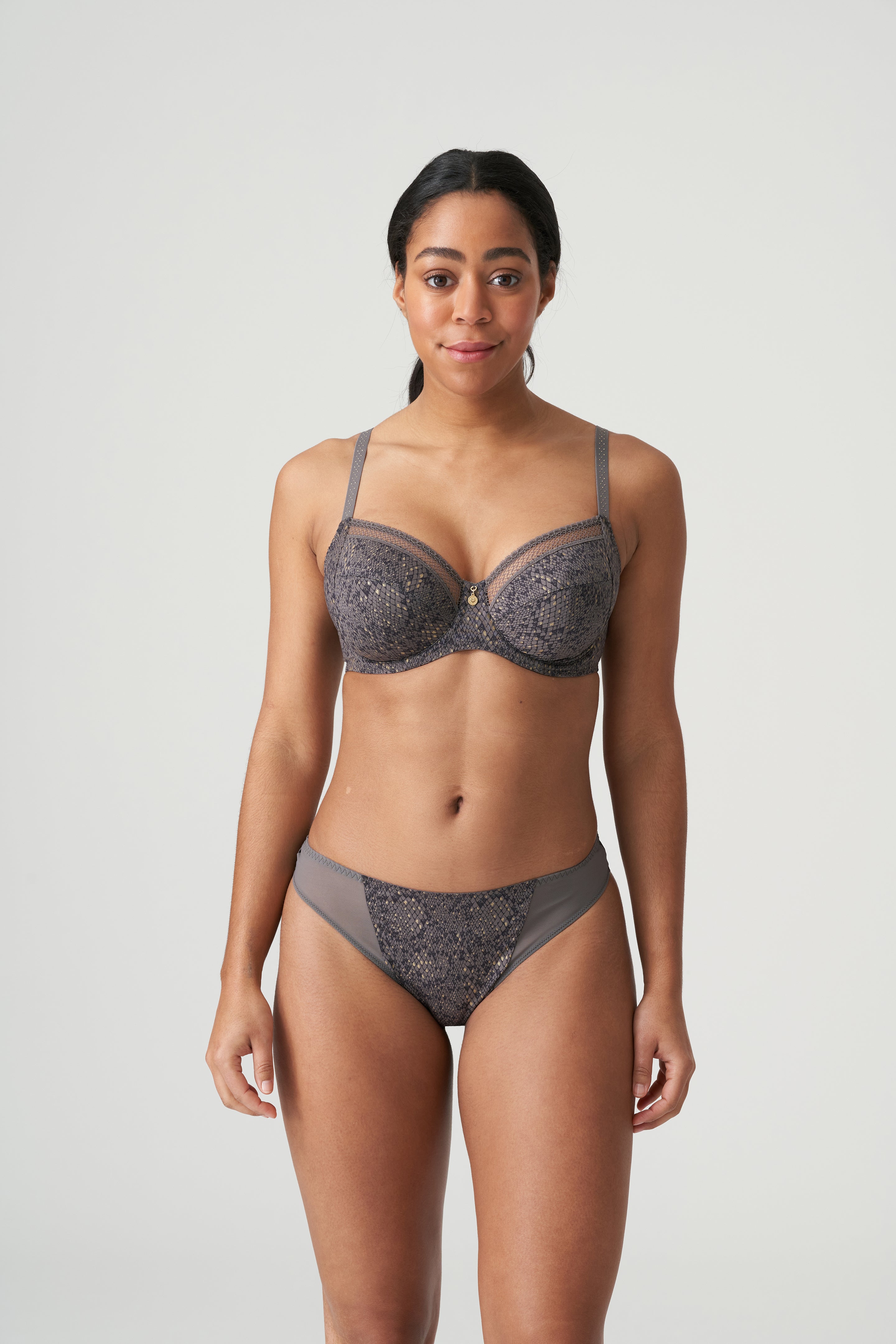 Primadonna Twist Villemin Thong (0642130) Kitten Grey