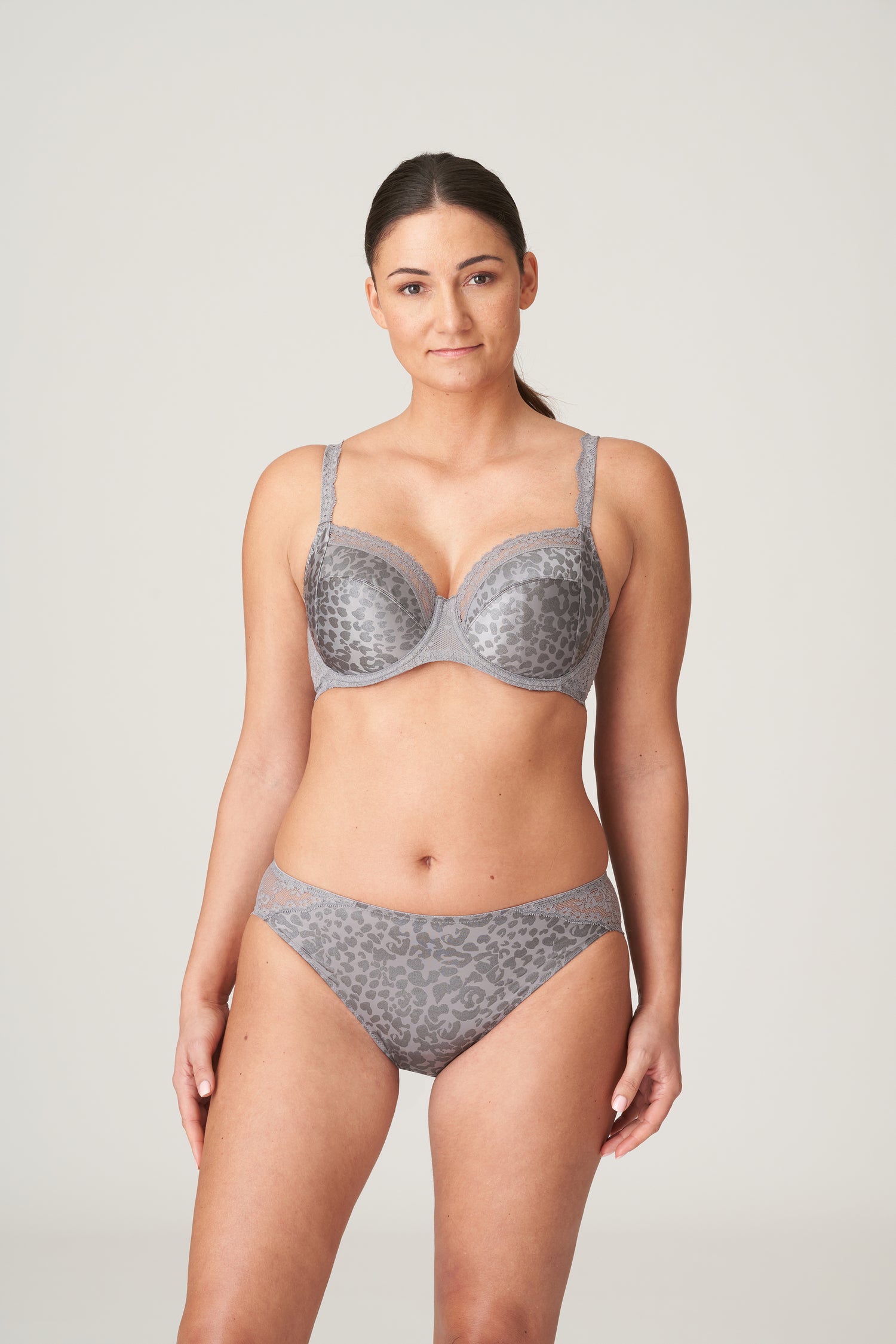 Primadonna Twist Cobble Hill Full Cup Bra (0142290) Fifties Grey