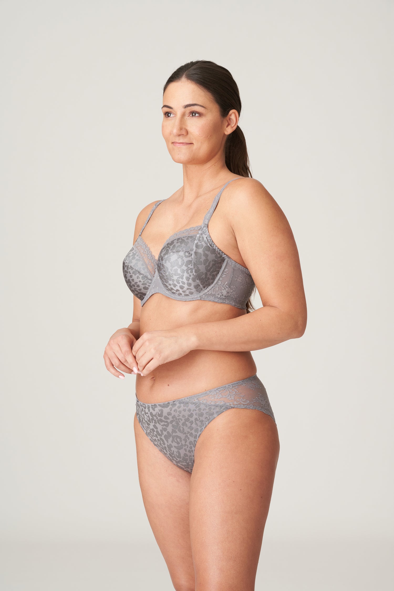 Primadonna Twist Cobble Hill Full Cup Bra (0142290) Fifties Grey