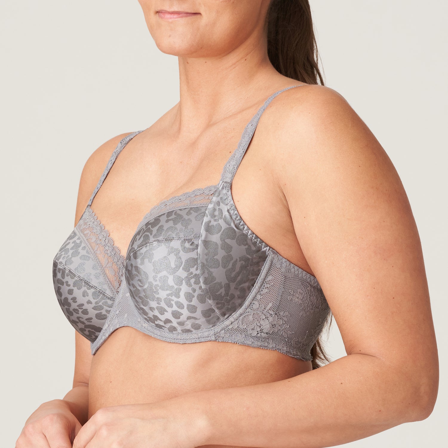 Primadonna Twist Cobble Hill Full Cup Bra (0142290) Fifties Grey