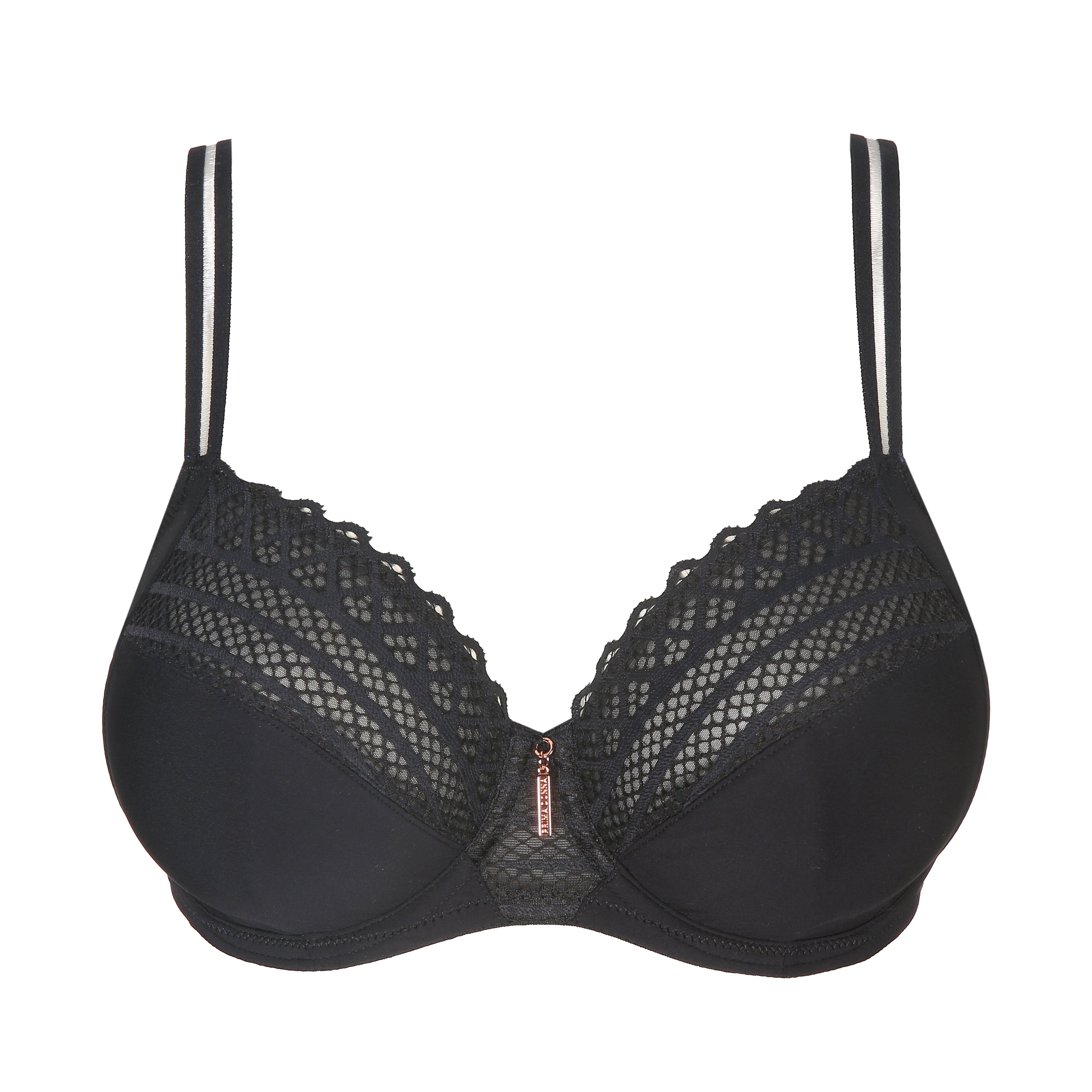 Primadonna Twist East End Full Cup Bra (0141930) Charcoal