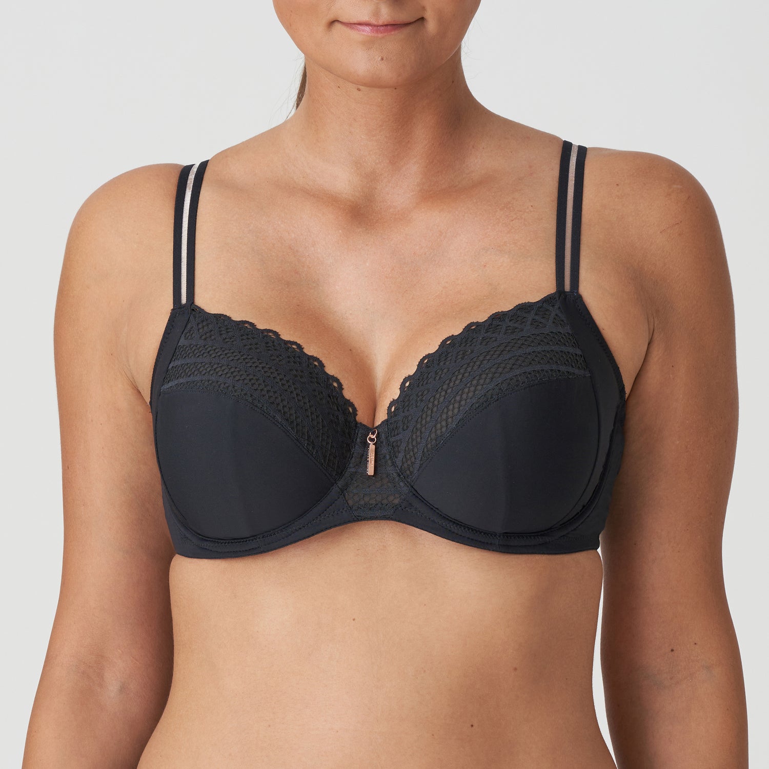 Primadonna Twist East End Full Cup Bra (0141930) Charcoal