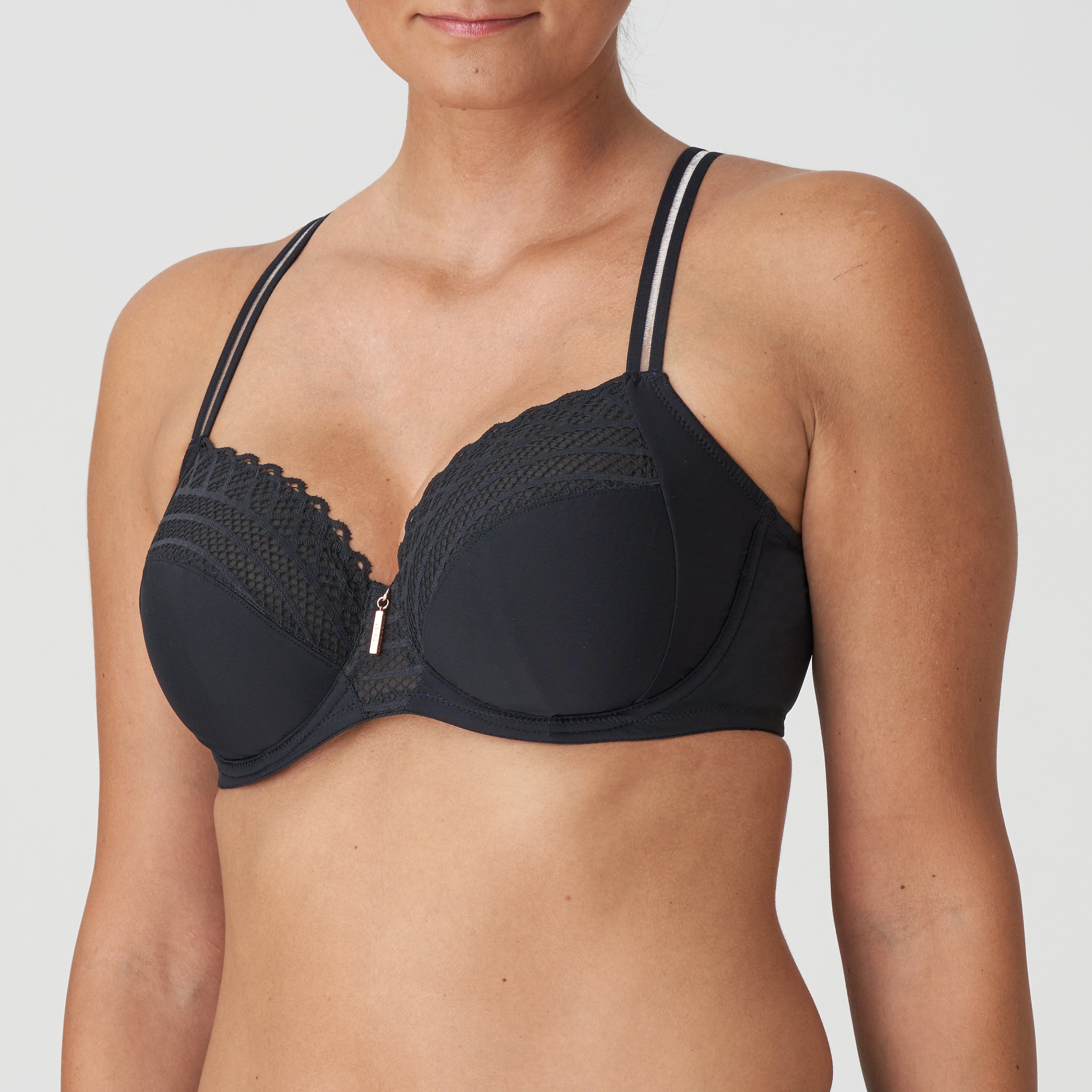 Primadonna Twist East End Full Cup Bra (0141930) Charcoal