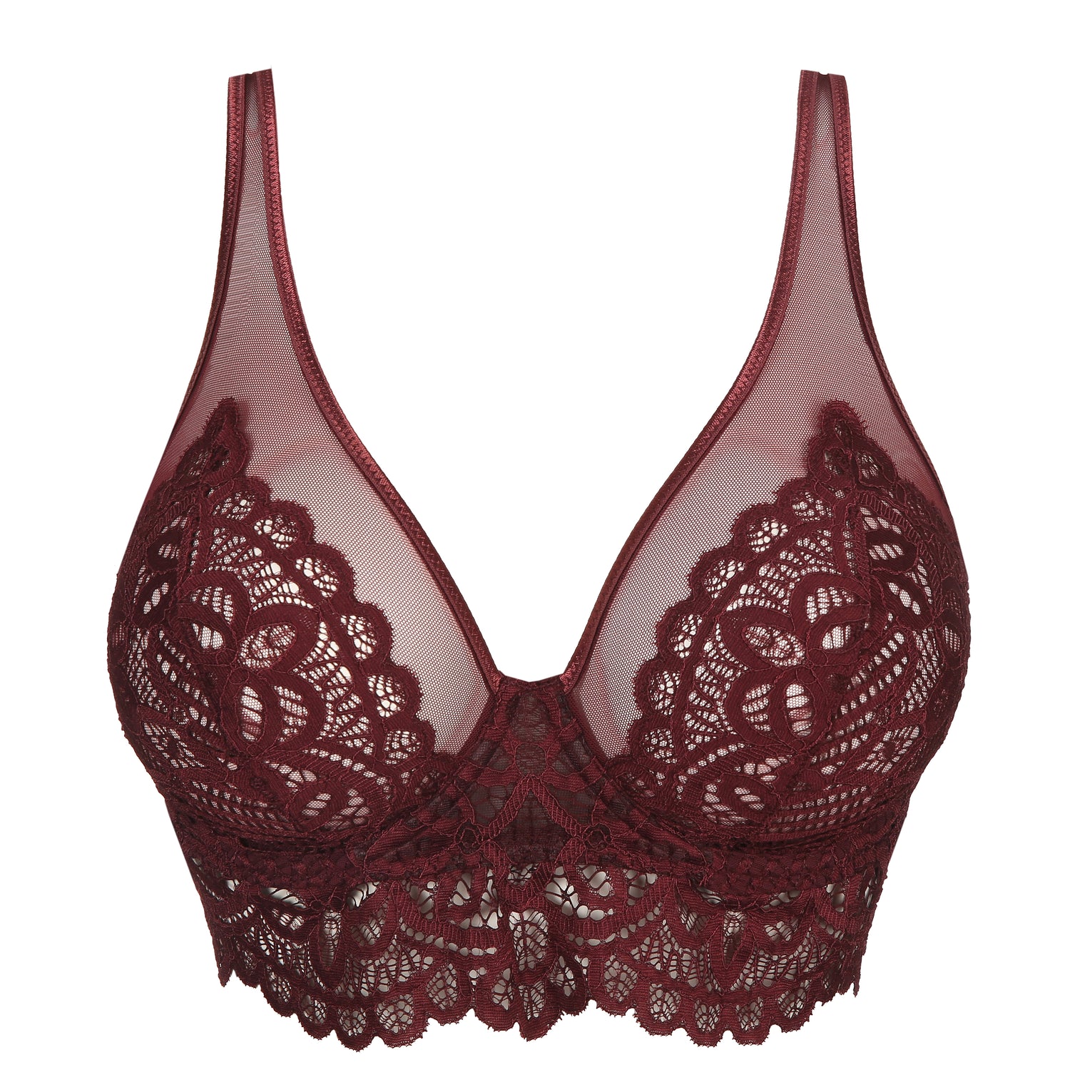 Primadonna Twist First Night Bralette (0141886) Merlot
