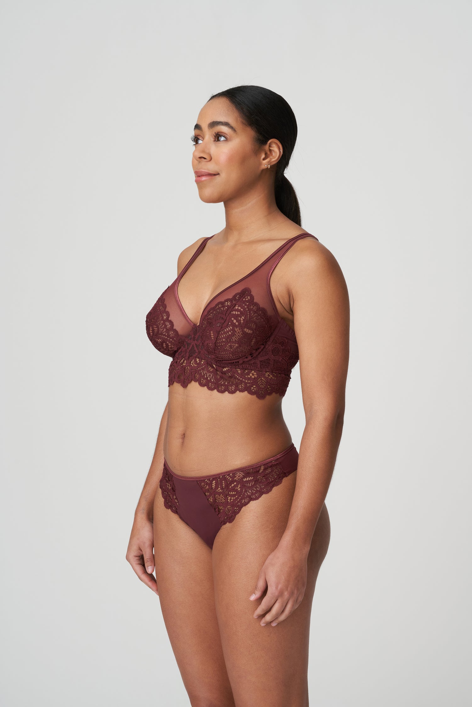 Primadonna Twist First Night Bralette (0141886) Merlot
