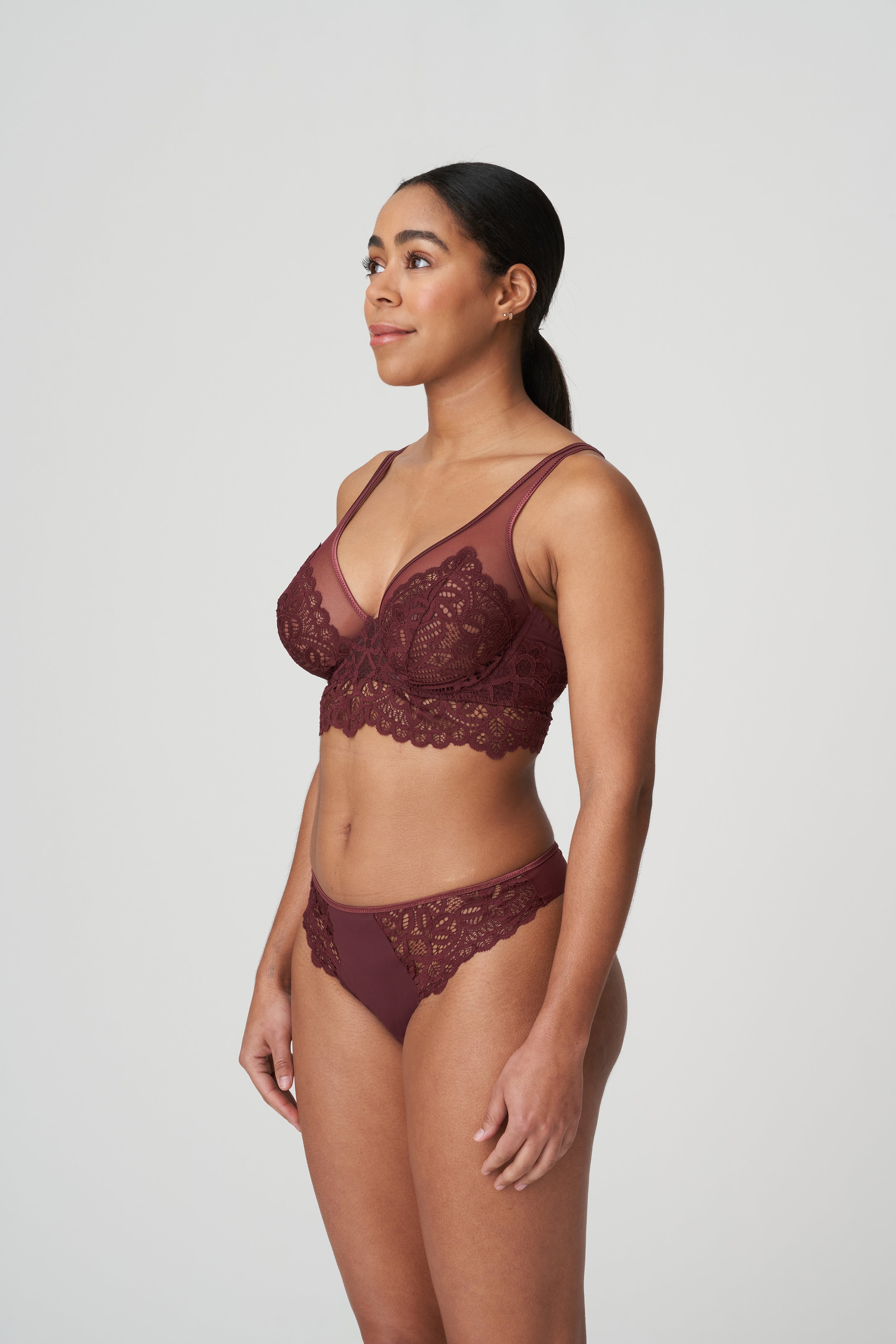 Primadonna Twist First Night Bralette (0141886) Merlot