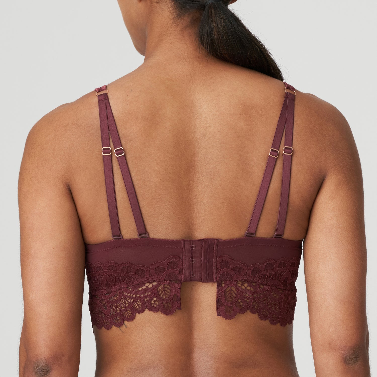 Primadonna Twist First Night Bralette (0141886) Merlot