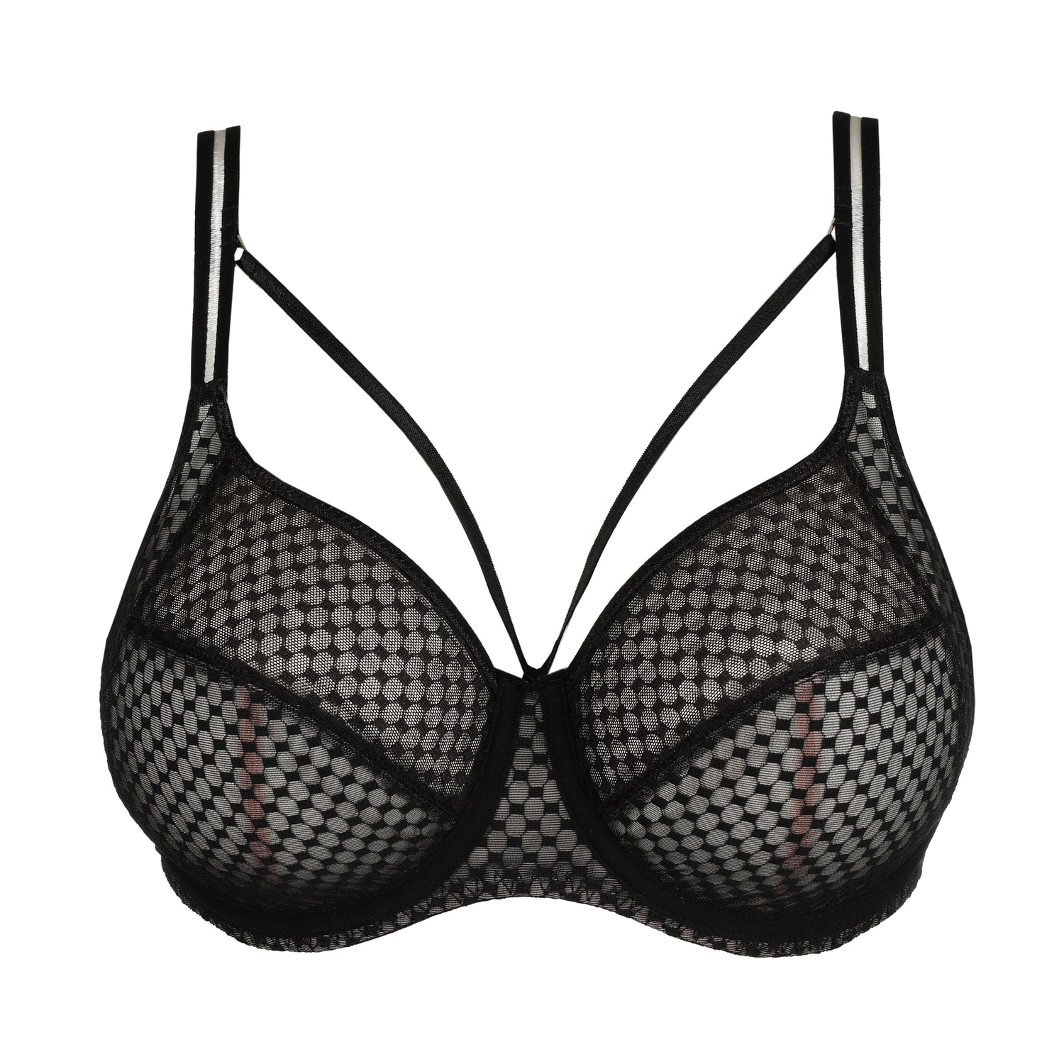 Primadonna Twist Glass Beach Full Cup Bra (0142350) Black