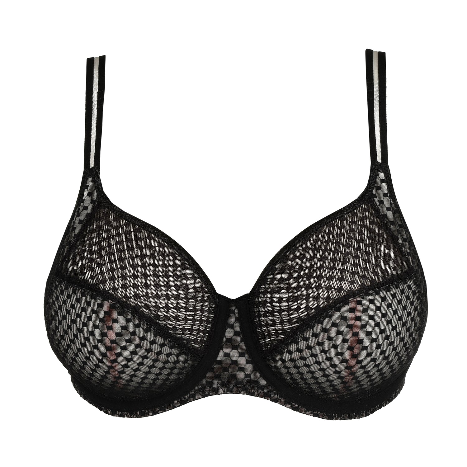 Primadonna Twist Glass Beach Full Cup Bra (0142350) Black