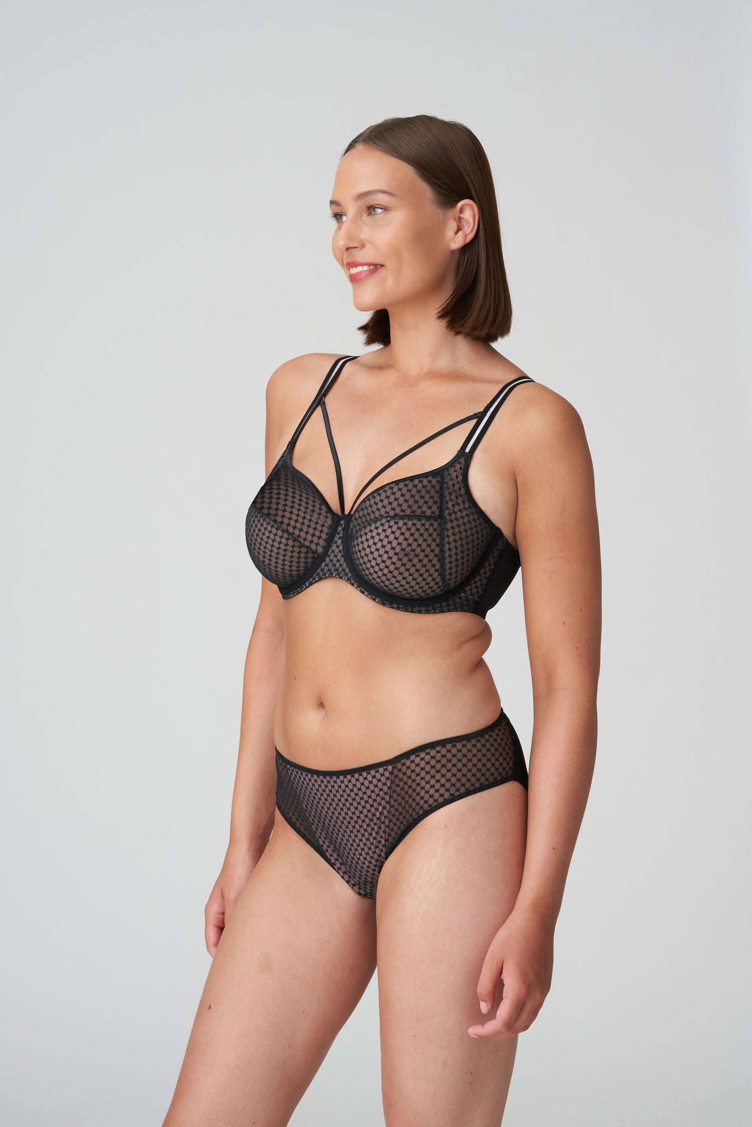 Primadonna Twist Glass Beach Full Cup Bra (0142350) Black
