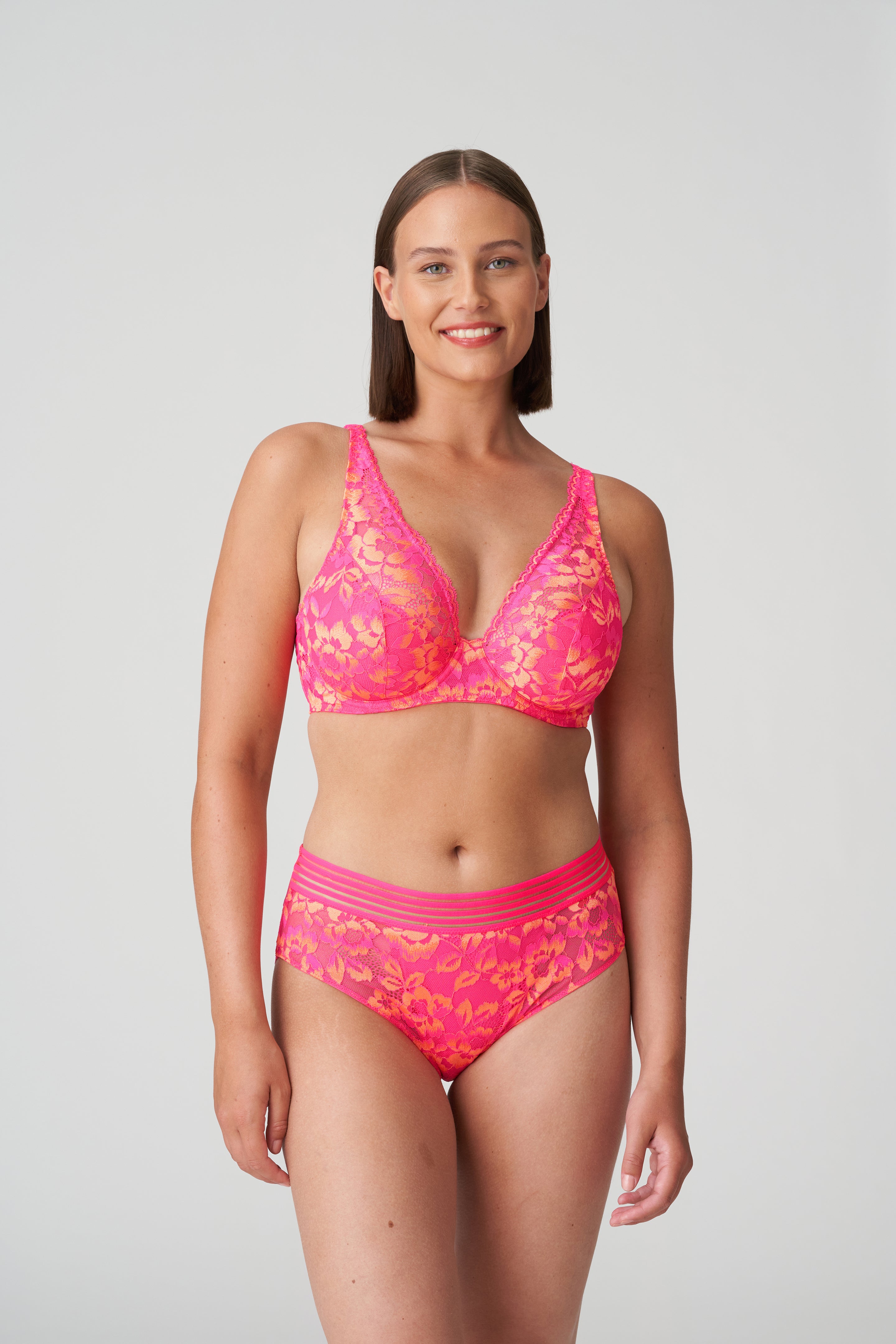 Primadonna Twist Verao Half Padded Plunge Bra (0142374) L.A. Pink
