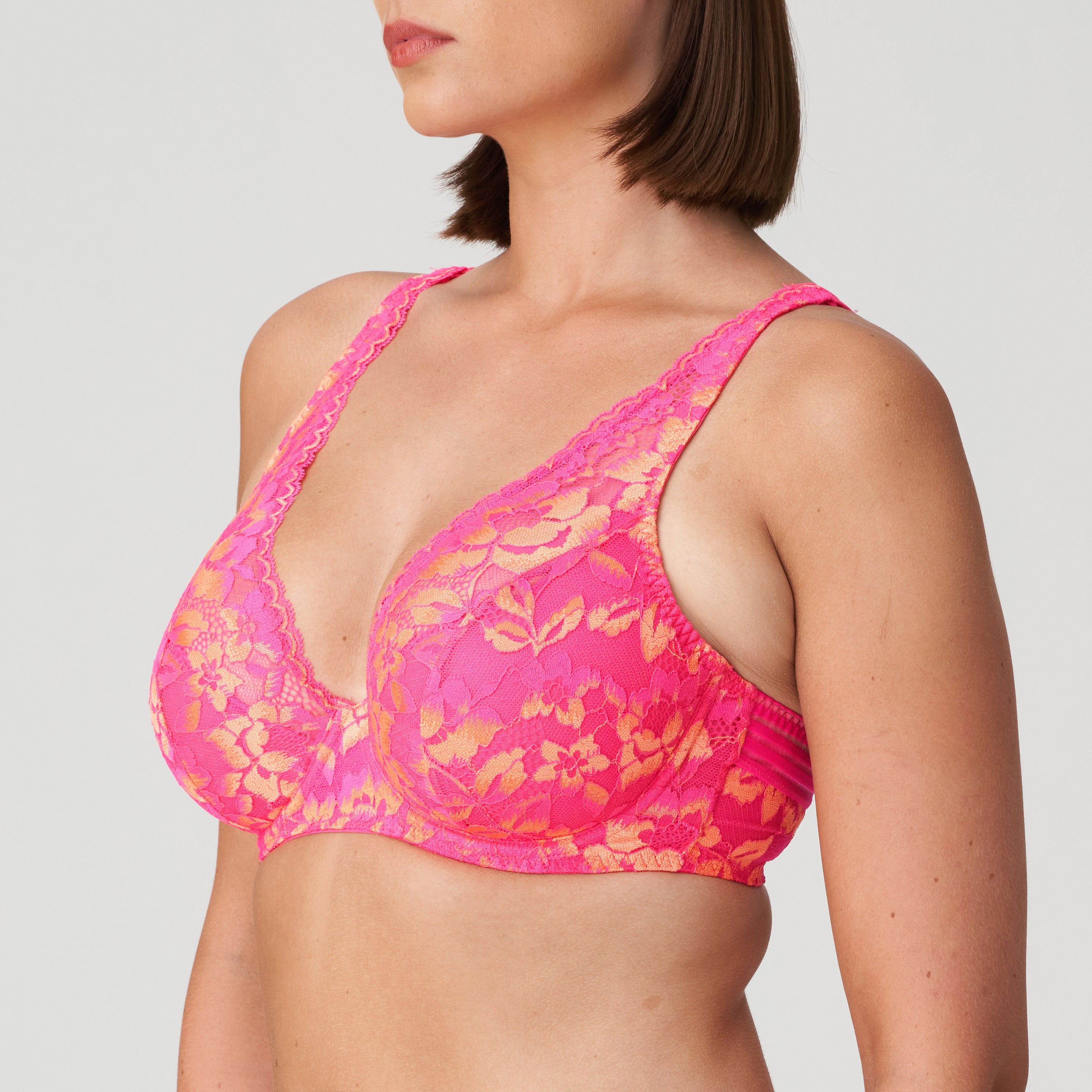 Primadonna Twist Verao Half Padded Plunge Bra (0142374) L.A. Pink