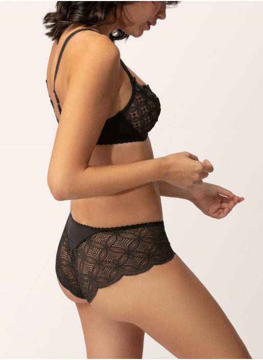 Empreinte Romy Low-Necked Bra (08212) Reglisse