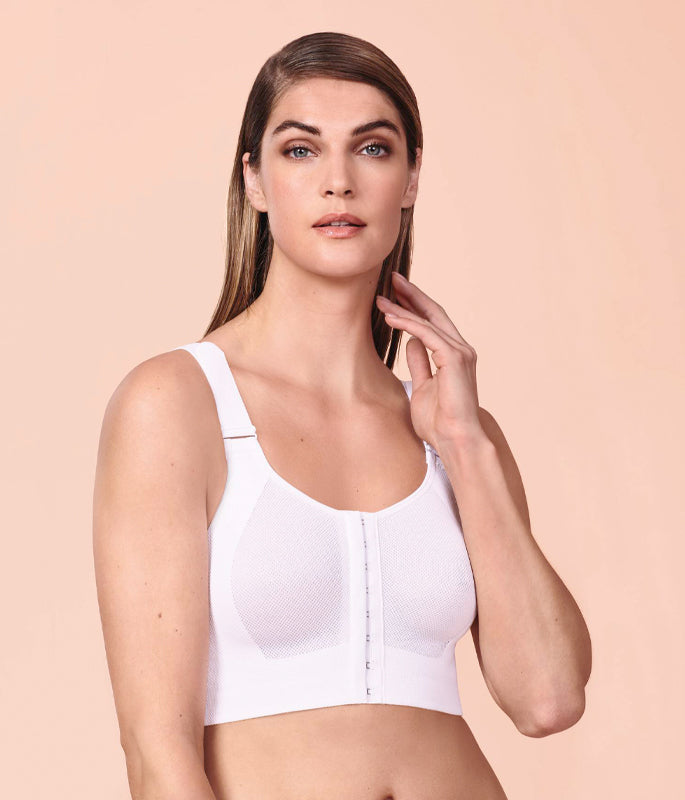 Anita Osaka Compression Bra Front Closure (1199) White