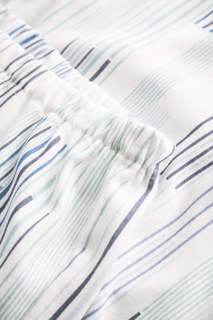 Rosch Pajama, 1/1 Sleeve, Pants 1/1, Round Neck St (1213330) Stripe Mix