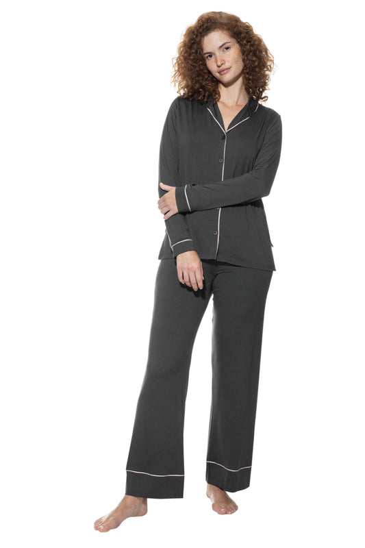 Pure Chic Pajama Set - Thunder Grey