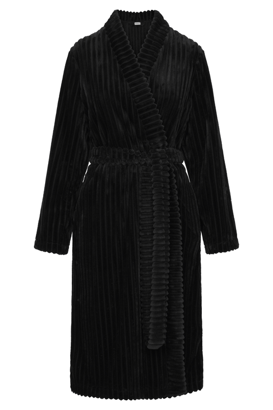 Rösch Robe front view in Black