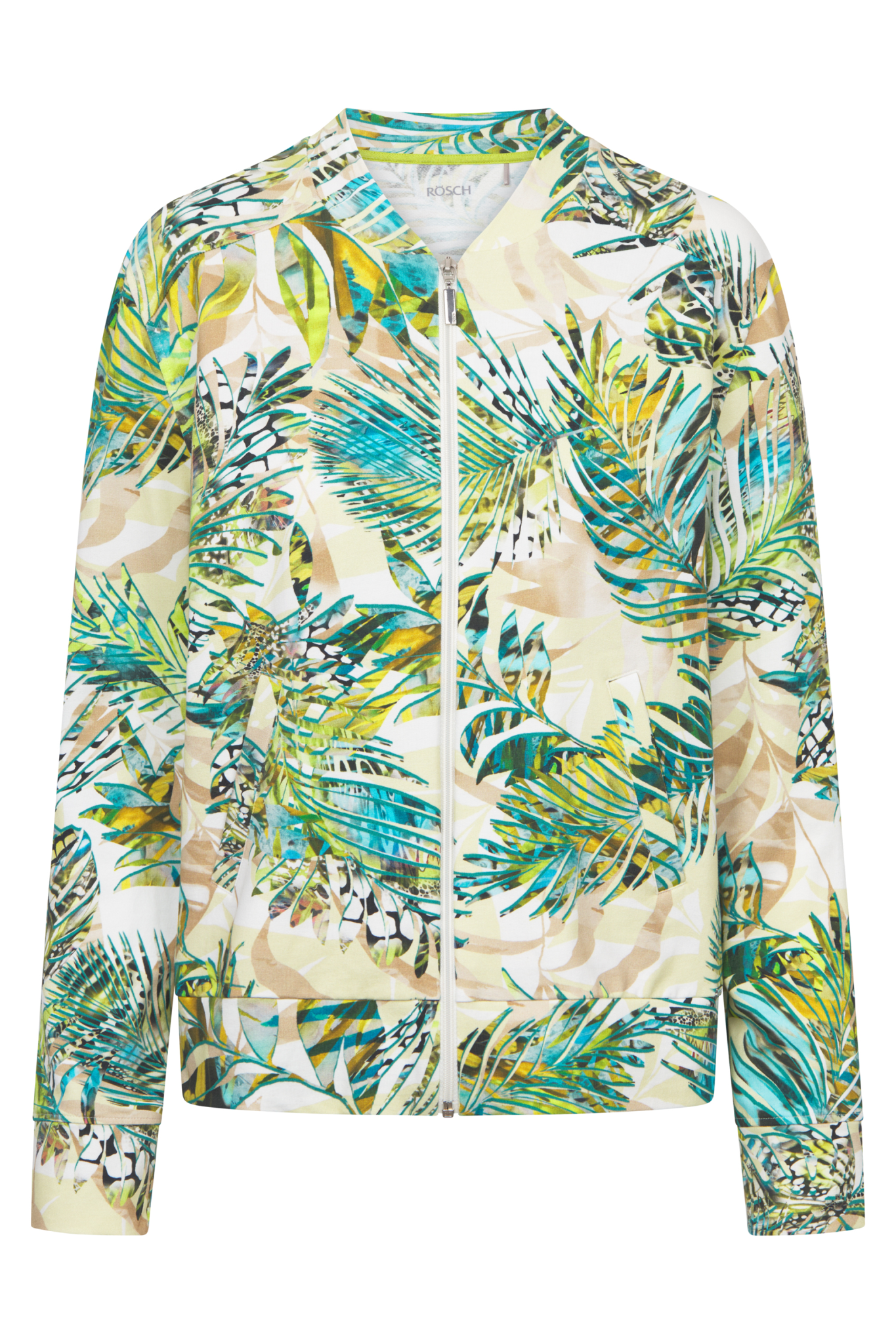 Rösch Lounge Jacket front view in Jungle