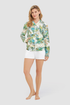 Rösch Lounge Jacket on model in Jungle