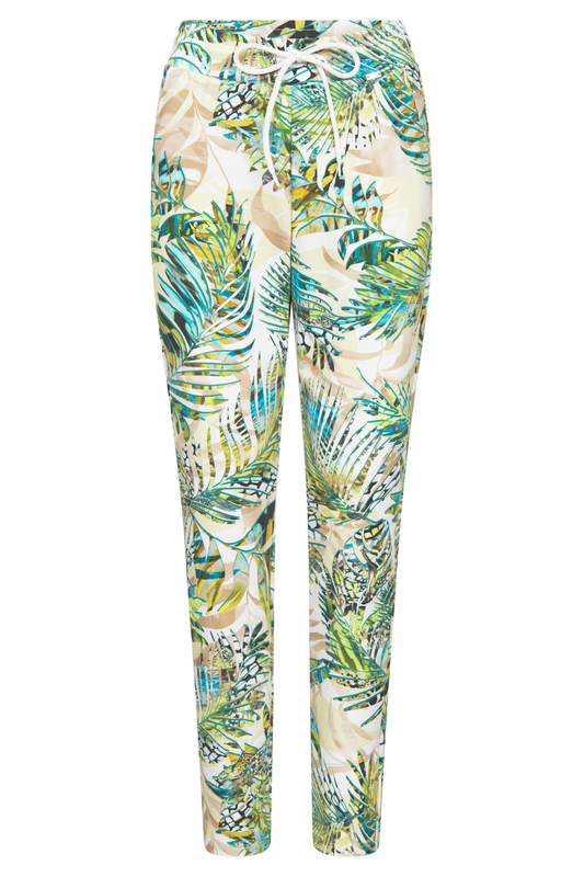 Rösch Lounge Pants front view in Jungle