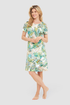 Rösch Nightgown on model in Jungle