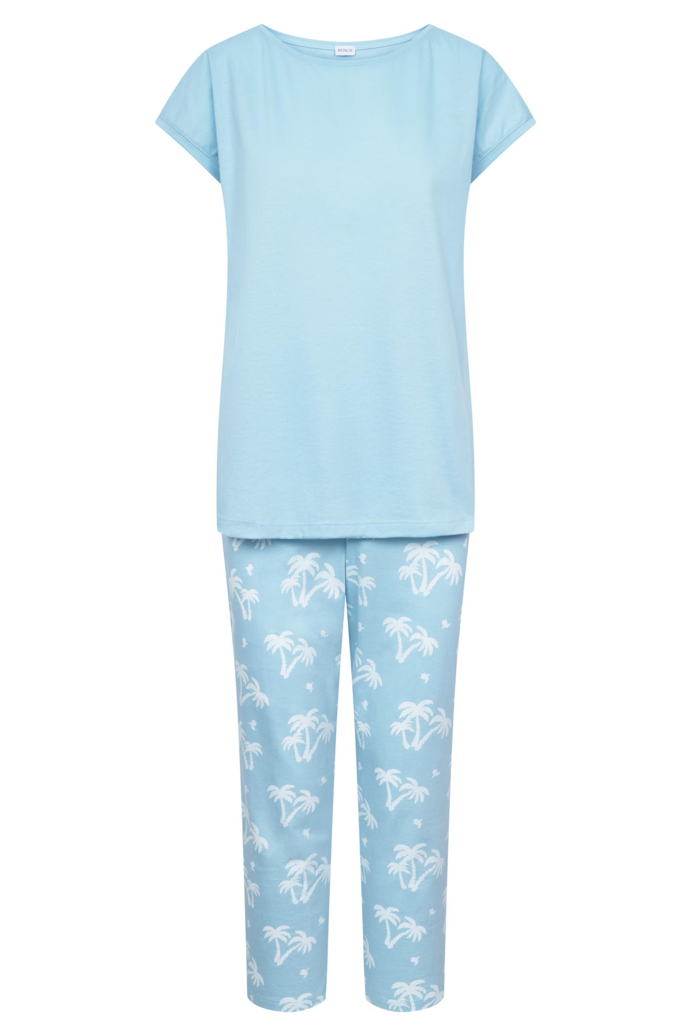 Rösch Pyjamas front view in Palm beach