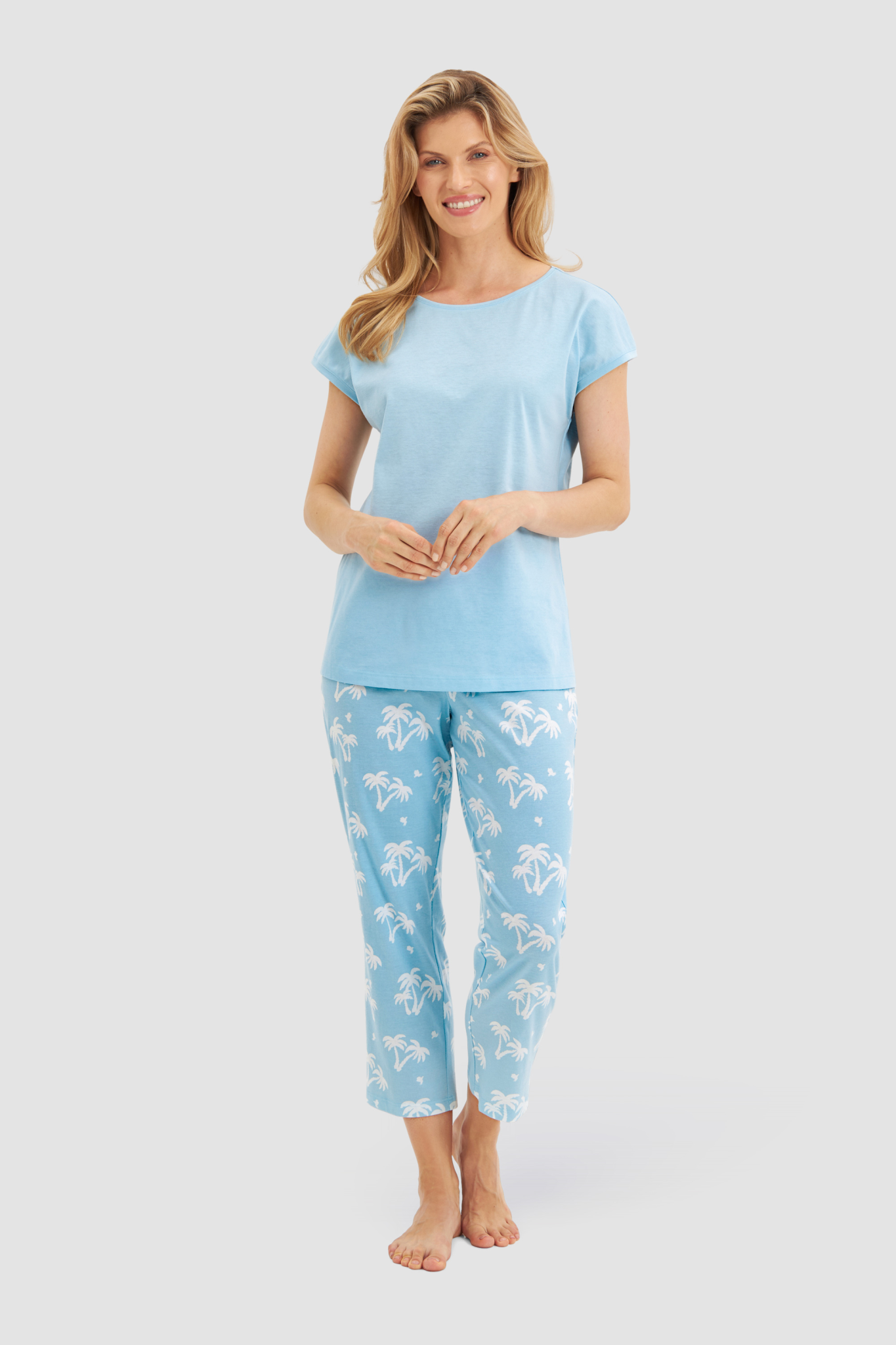 Rösch Pyjamas on model in Palm beach