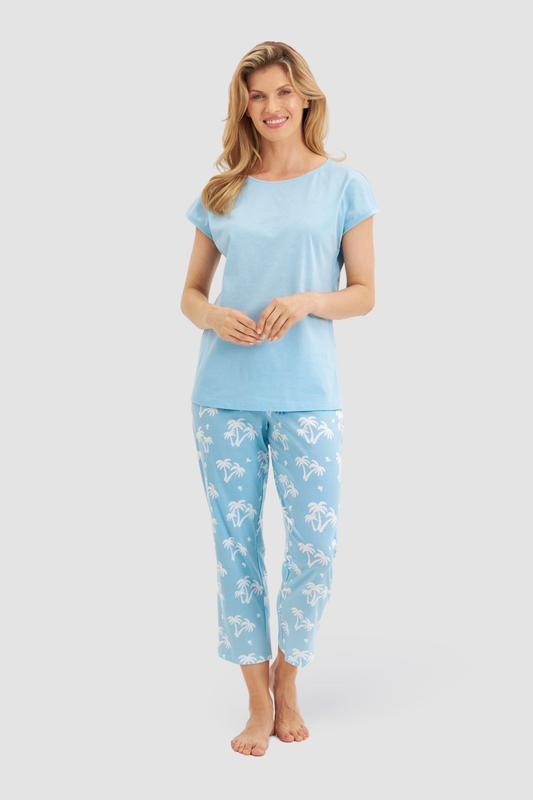 Rösch Pyjamas on model in Palm beach