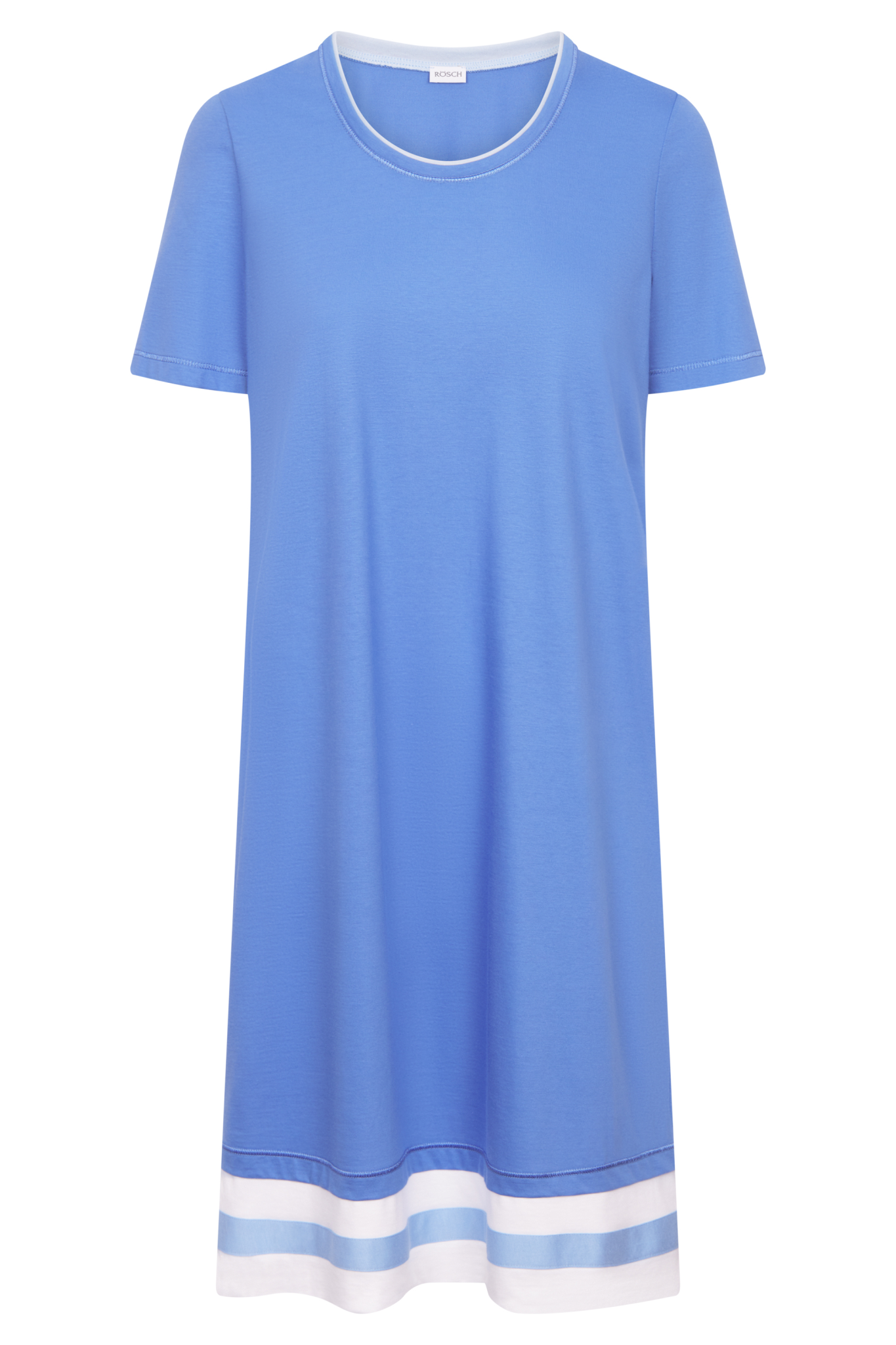 Rösch Nightgown front view in Bluette