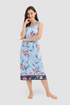 Rösch Nightgown on model in Placed Lily