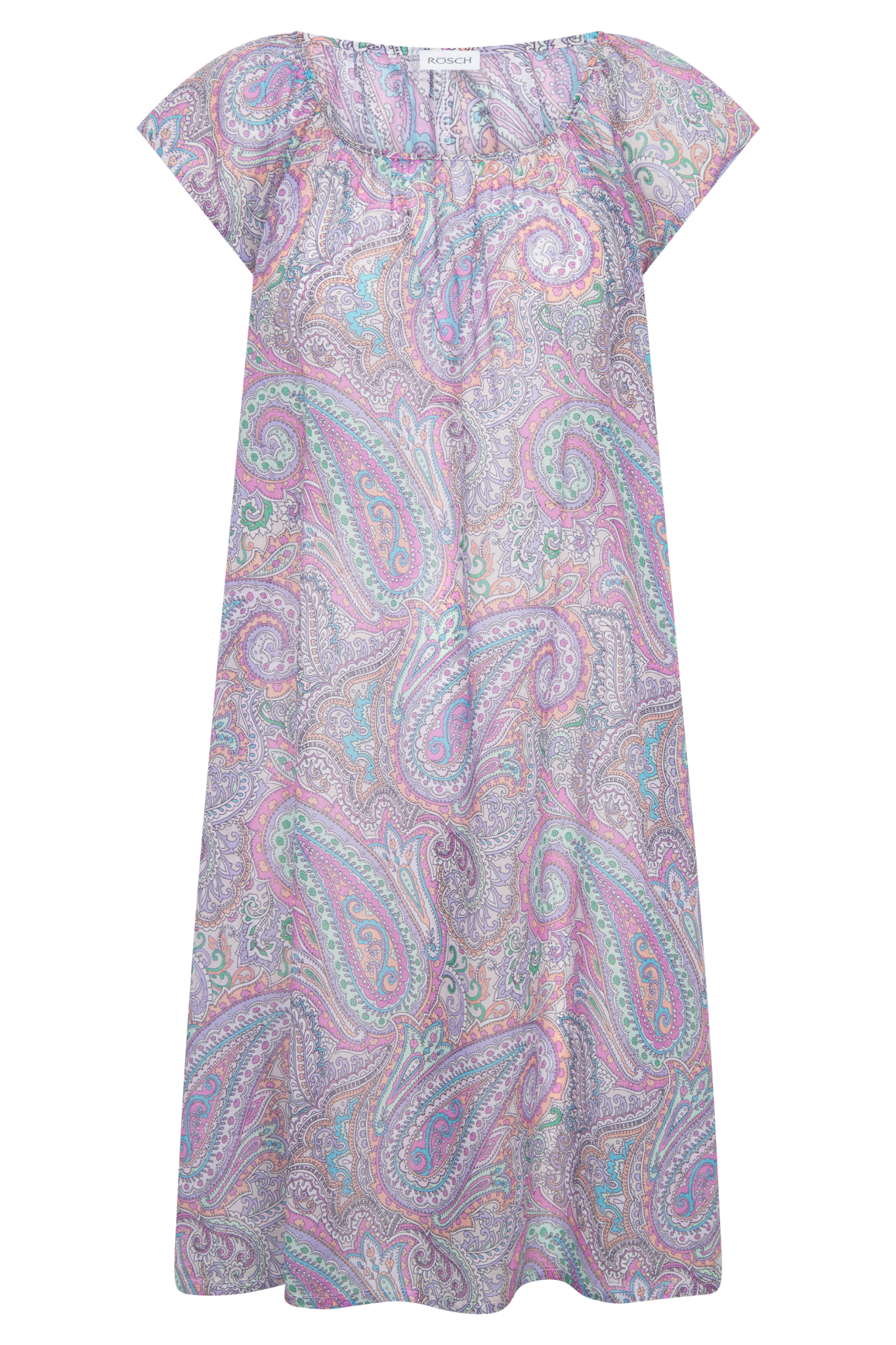 Rösch Nightgown front view in Paisley