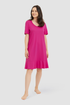 Rösch Nightgown on model in Fuchsia