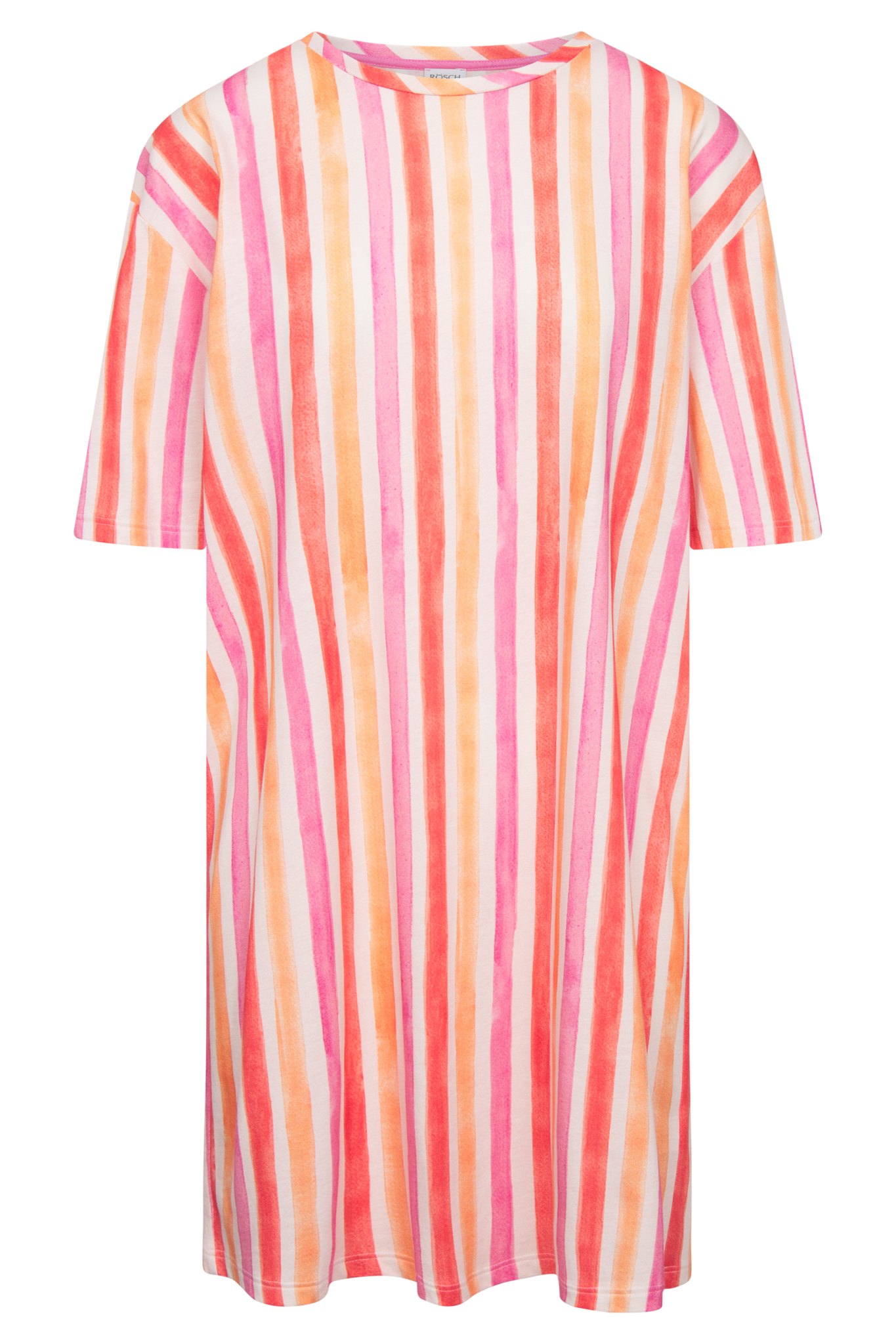 Rösch Nightgown front view in Stripe Multicolor