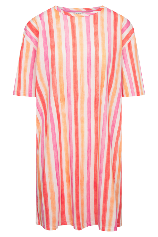 Rösch Nightgown front view in Stripe Multicolor