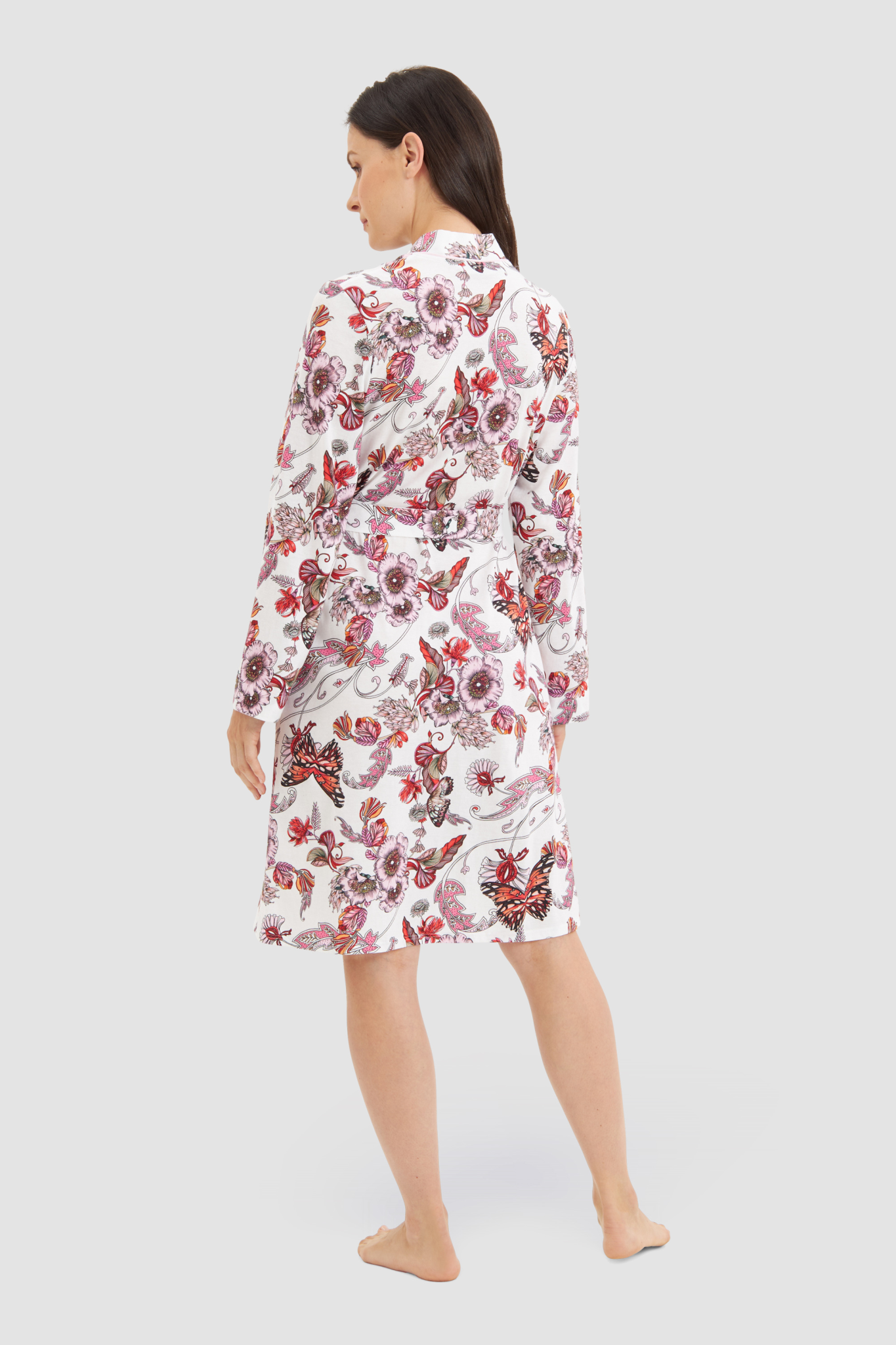 Rösch Robe back view in Butterfly Garden