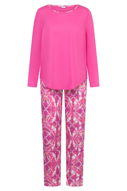 Rösch Pyjamas front view in Fancyprint