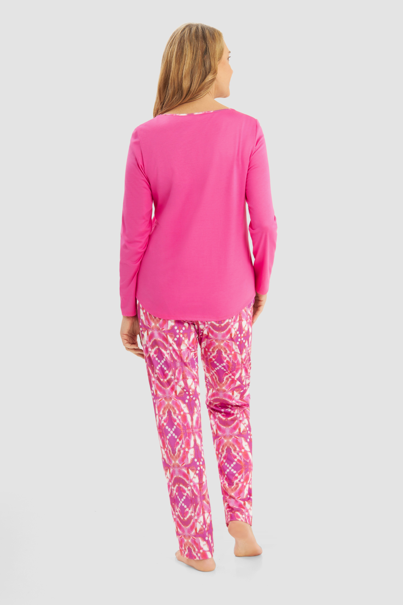 Rösch Pyjamas back view in Fancyprint