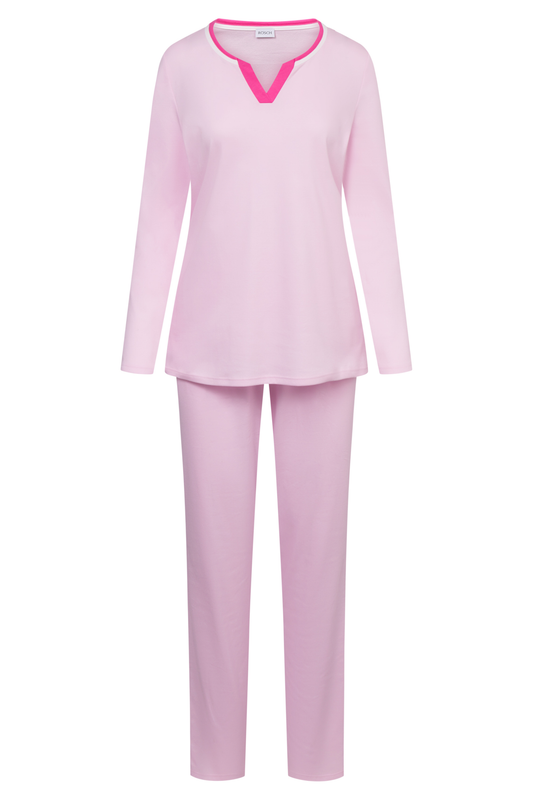 Rösch Pyjamas front view in Colourmix